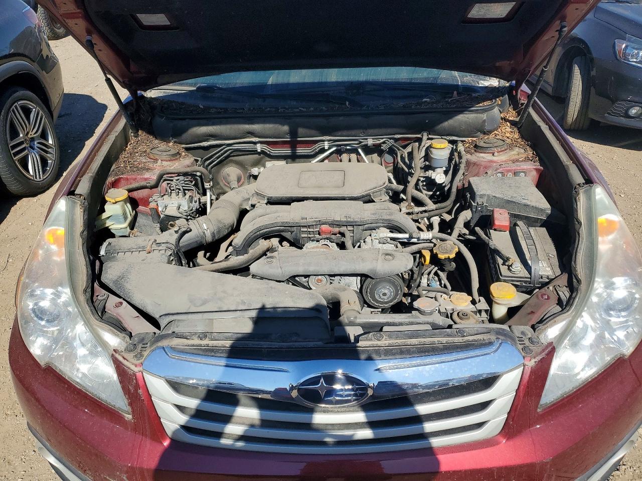 2012 Subaru Outback 2.5i Premium Maroon vin: 4S4BRCCC0C3283522