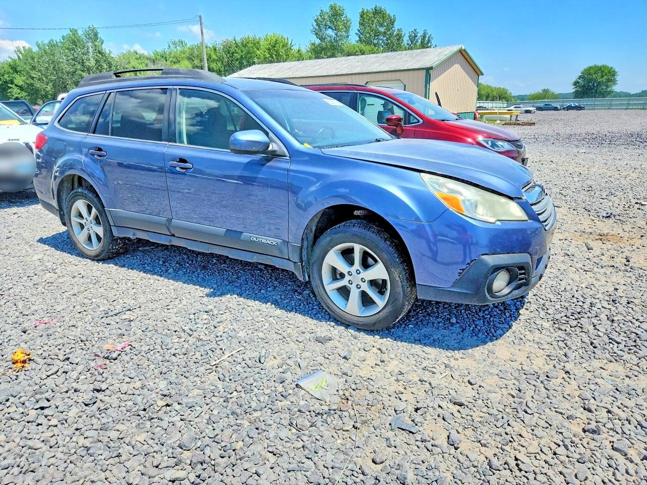2013 Subaru Outback 2.5i Premium Blue vin: 4S4BRCCC0D3225279