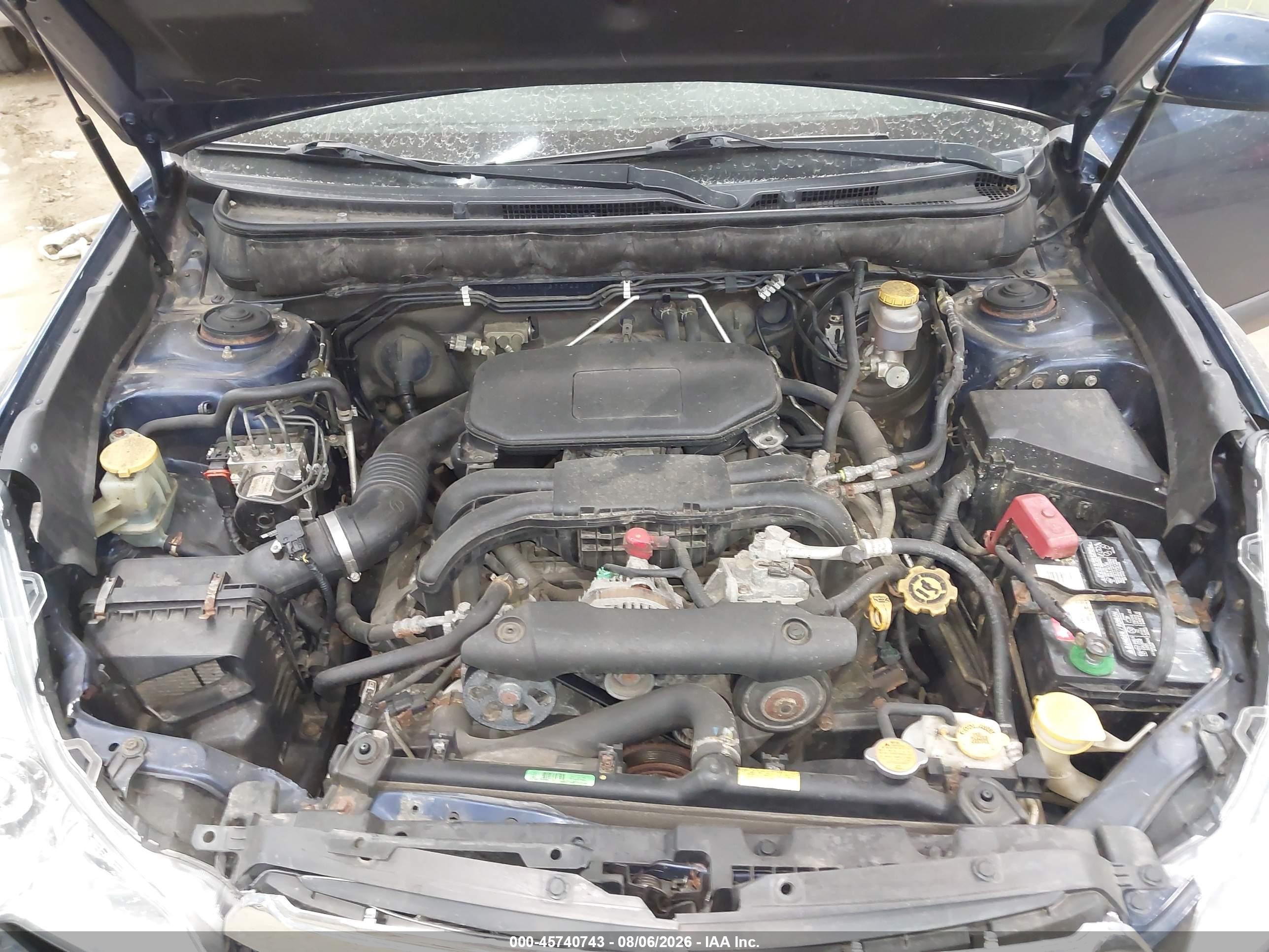 2011 Subaru Outback 2.5i Premium Blue vin: 4S4BRCCC1B3372210