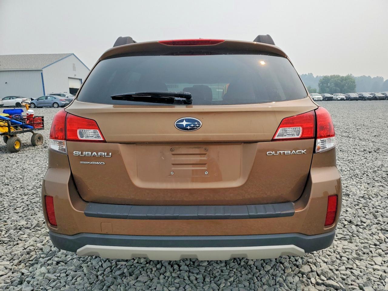 2012 Subaru Outback 2.5i Premium Желто-коричневый vin: 4S4BRCCC1C3221417