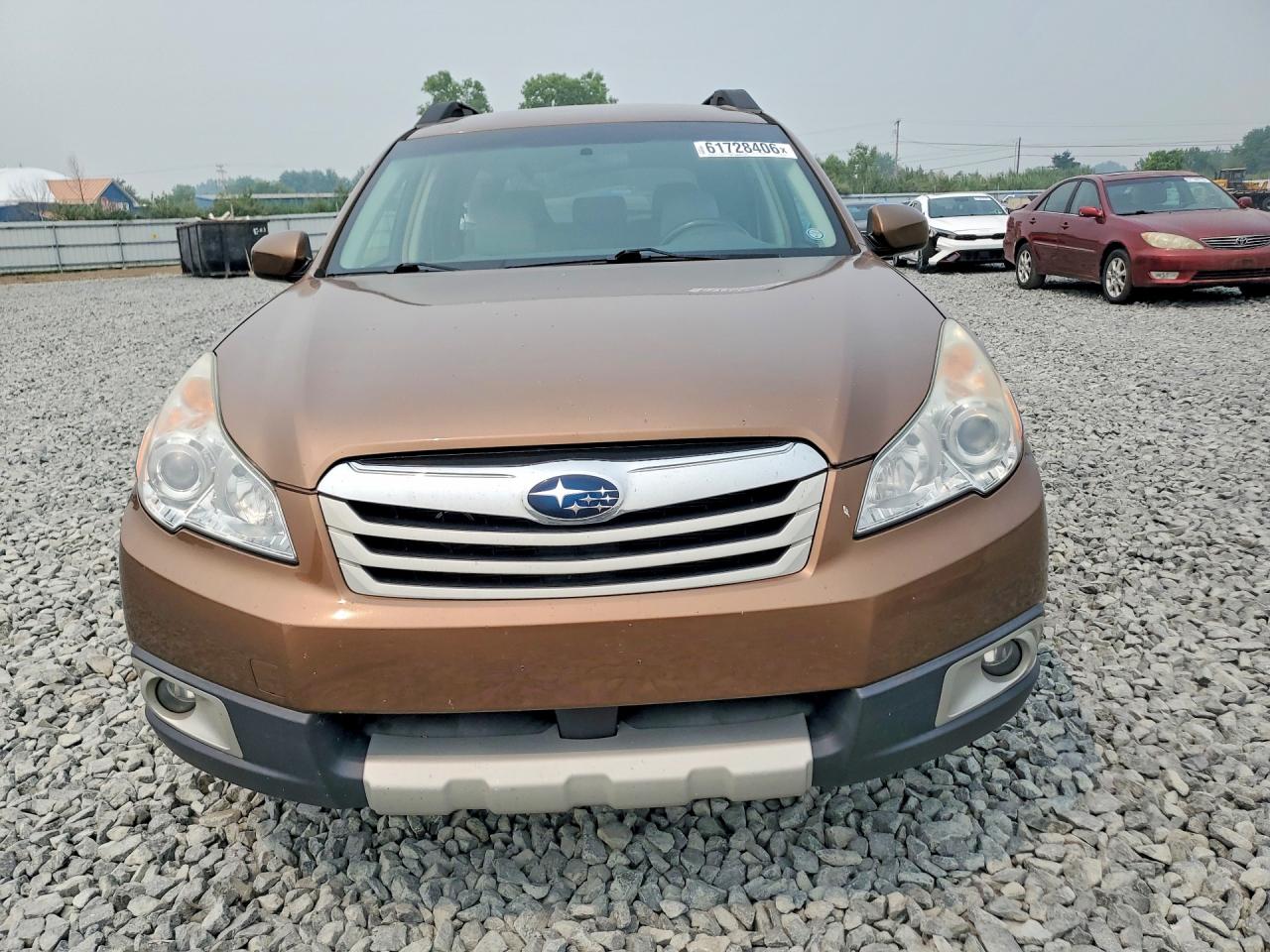 2012 Subaru Outback 2.5i Premium Желто-коричневый vin: 4S4BRCCC1C3221417