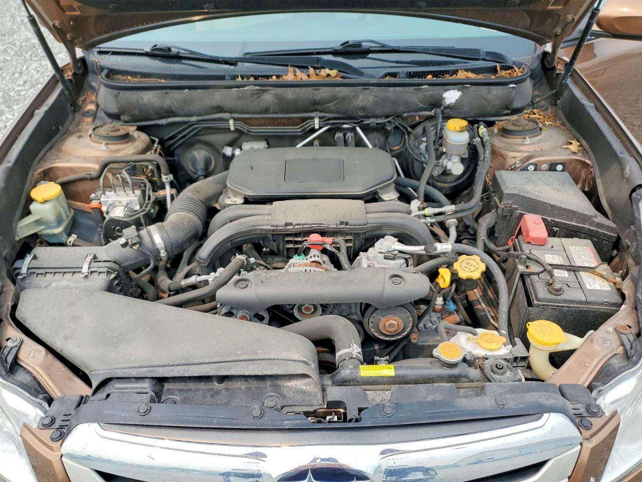 2012 Subaru Outback 2.5i Premium Желто-коричневый vin: 4S4BRCCC1C3221417