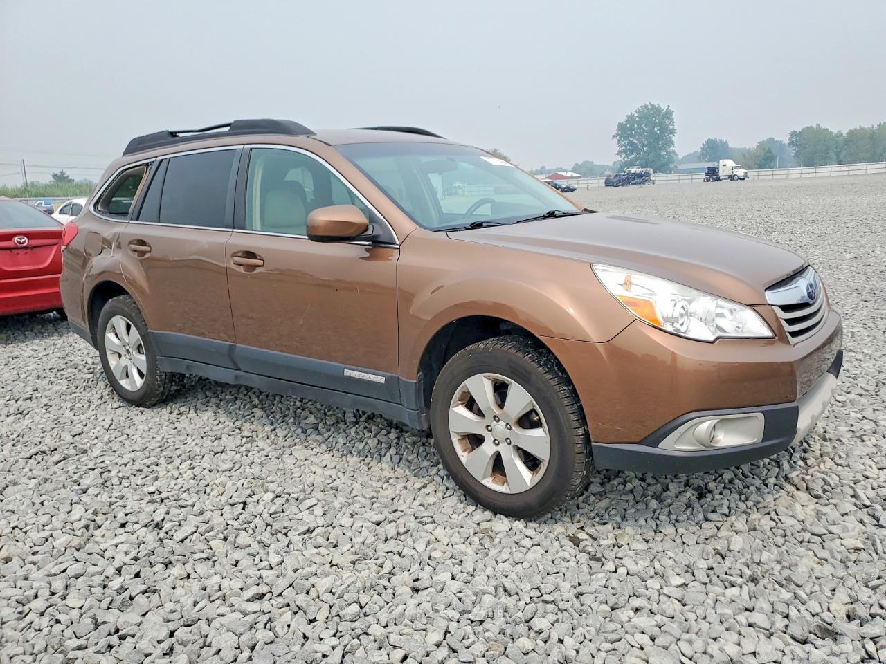 2012 Subaru Outback 2.5i Premium Желто-коричневый vin: 4S4BRCCC1C3221417