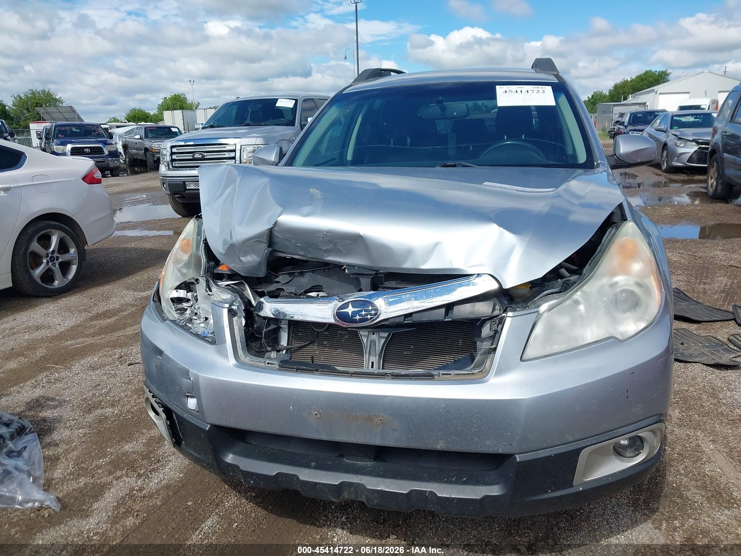 2012 Subaru Outback 2.5i Premium Синий vin: 4S4BRCCC1C3240405
