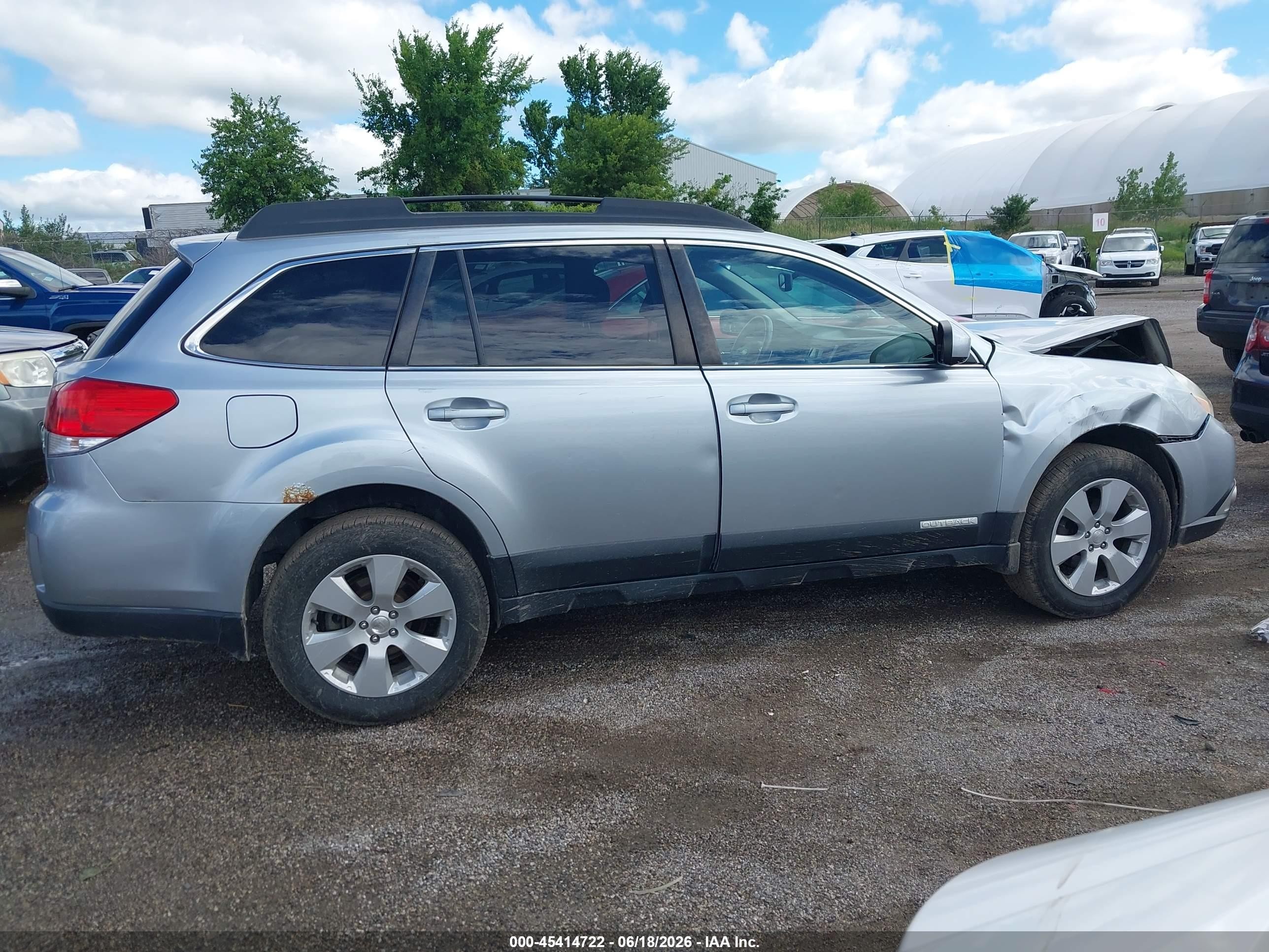 2012 Subaru Outback 2.5i Premium Синий vin: 4S4BRCCC1C3240405