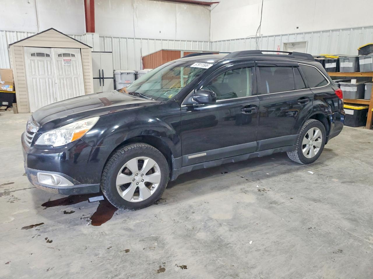 2012 Subaru Outback 2.5i Premium Black vin: 4S4BRCCC1C3251808