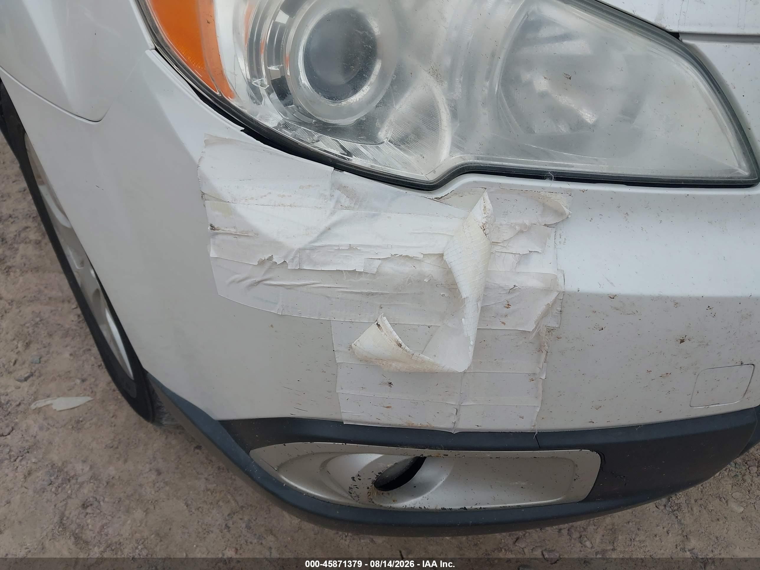 2012 Subaru Outback 2.5i Premium White vin: 4S4BRCCC1C3264249