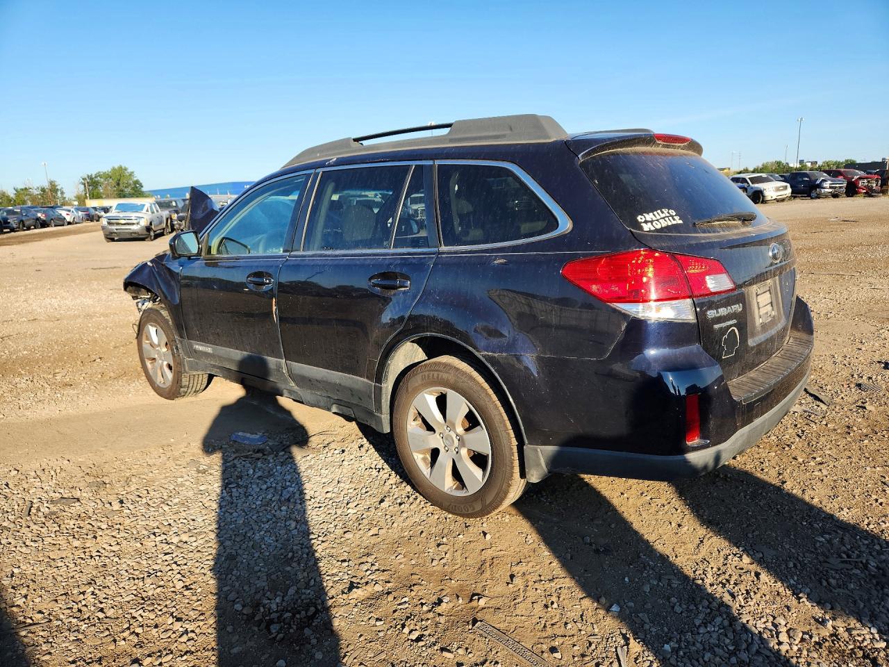 2012 Subaru Outback 2.5i Premium Blue vin: 4S4BRCCC1C3297462