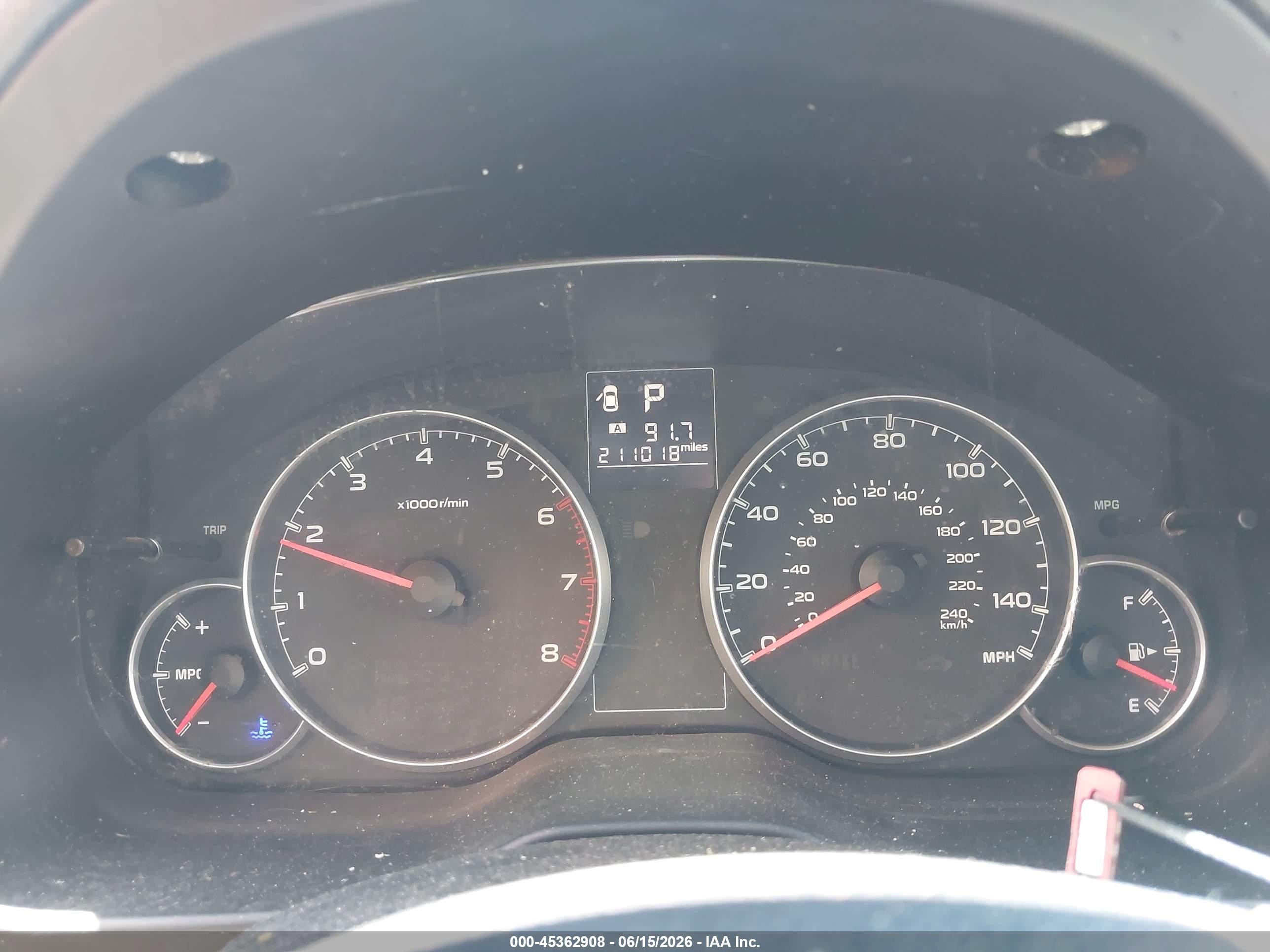 2013 Subaru Outback 2.5i Premium Blue vin: 4S4BRCCC1D3233990