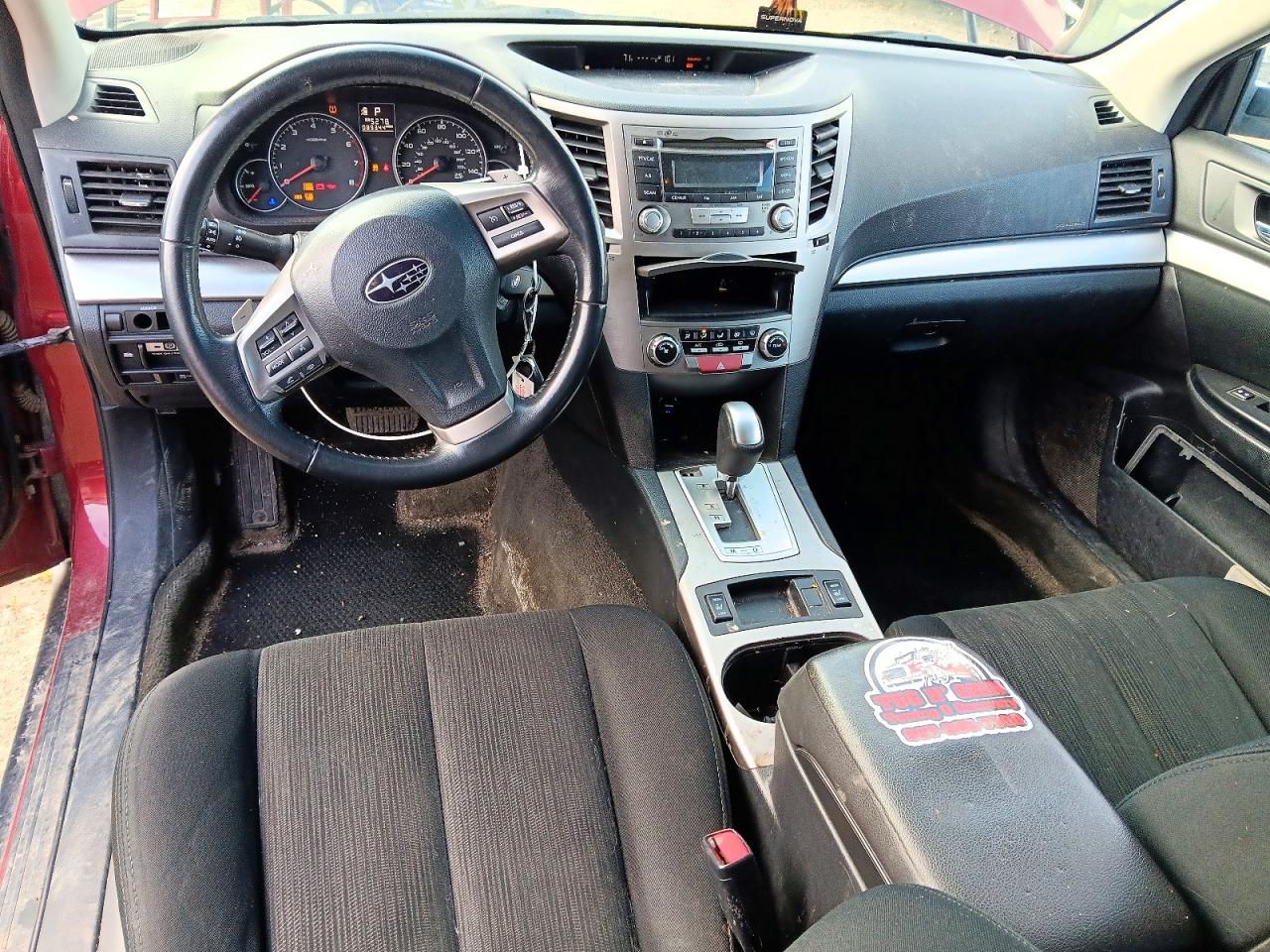 2013 Subaru Outback 2.5i Premium Красный vin: 4S4BRCCC1D3318246