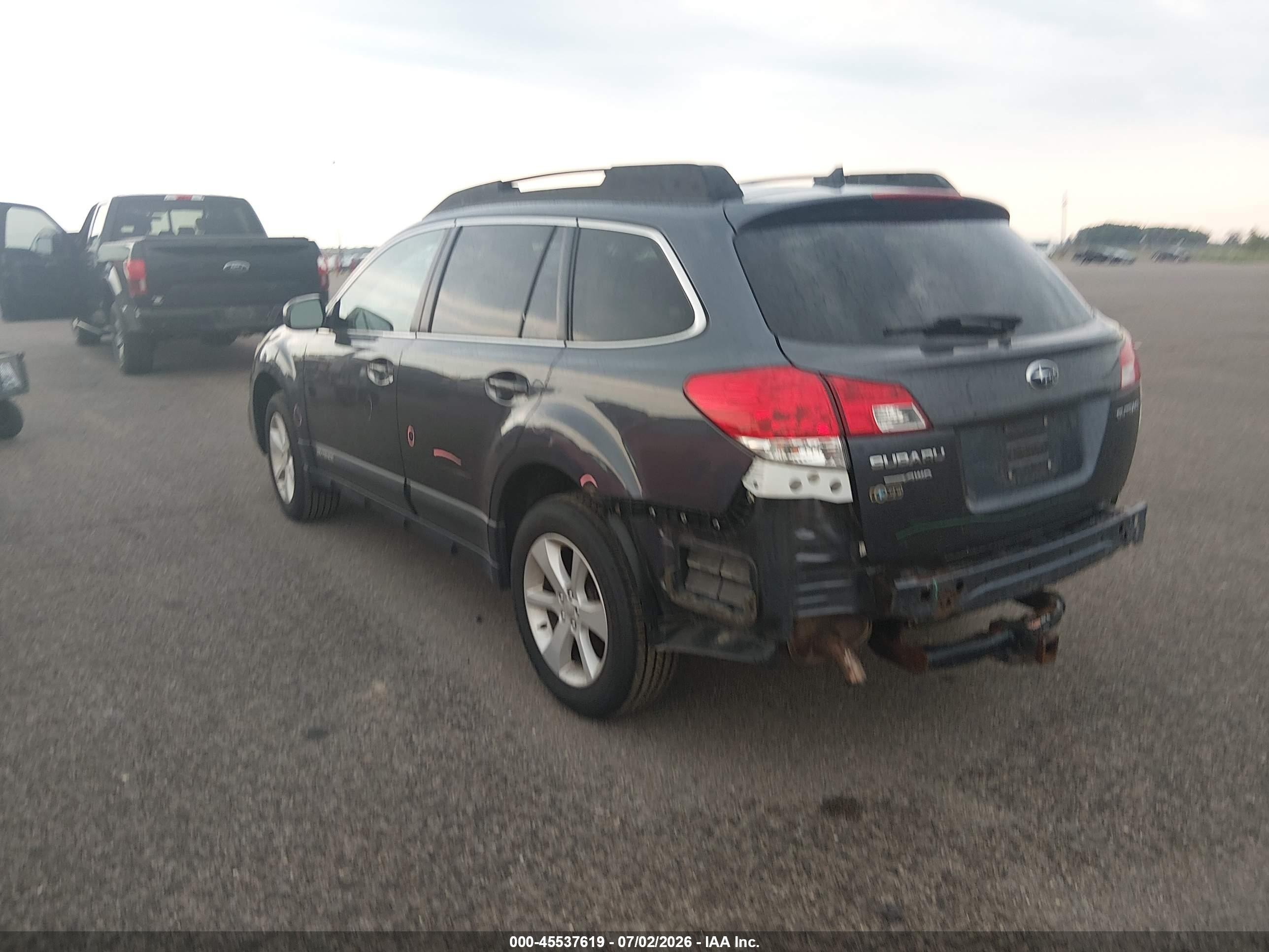 2014 Subaru Outback 2.5i Premium Blue vin: 4S4BRCCC1E1266176