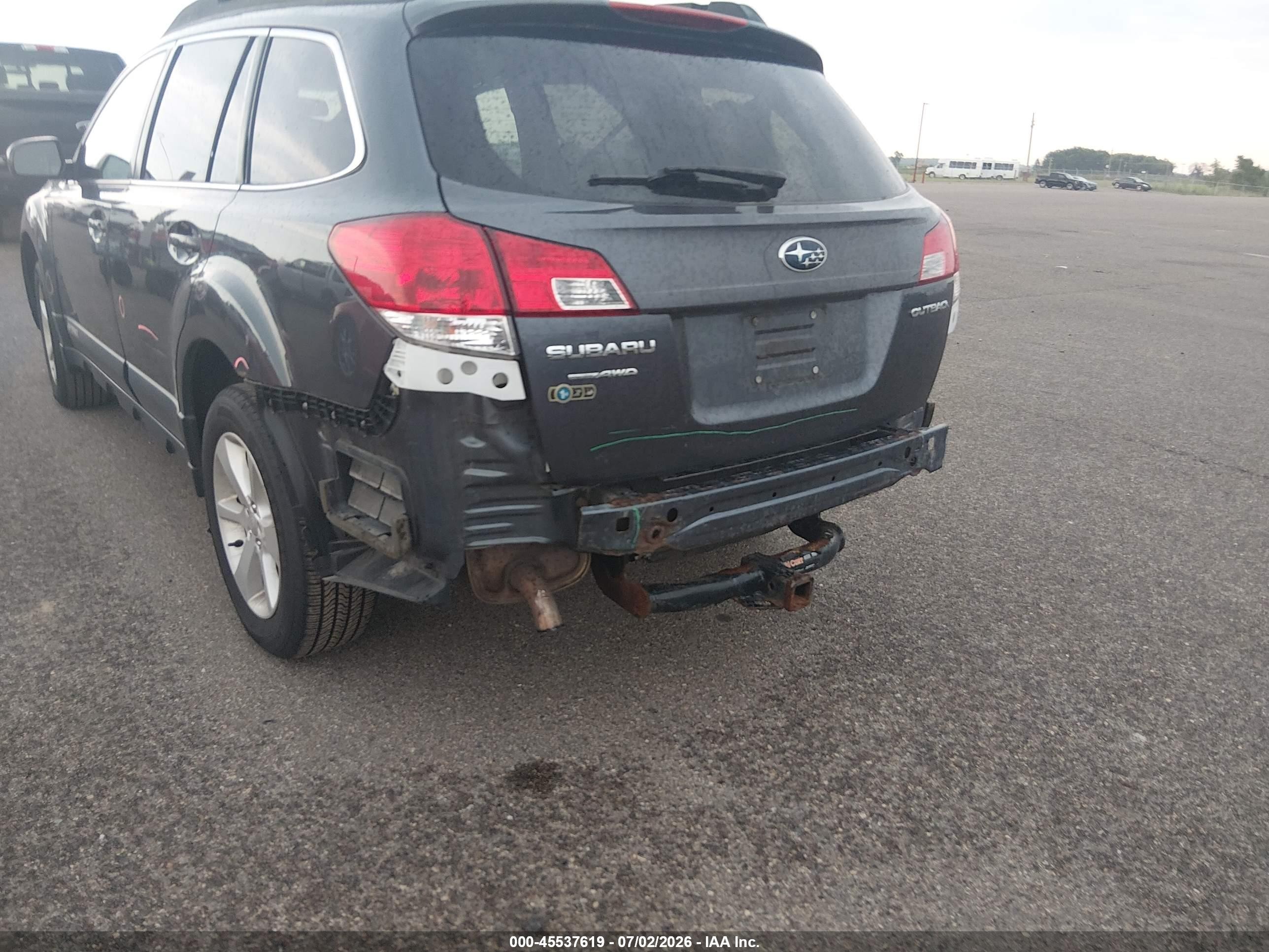 2014 Subaru Outback 2.5i Premium Blue vin: 4S4BRCCC1E1266176