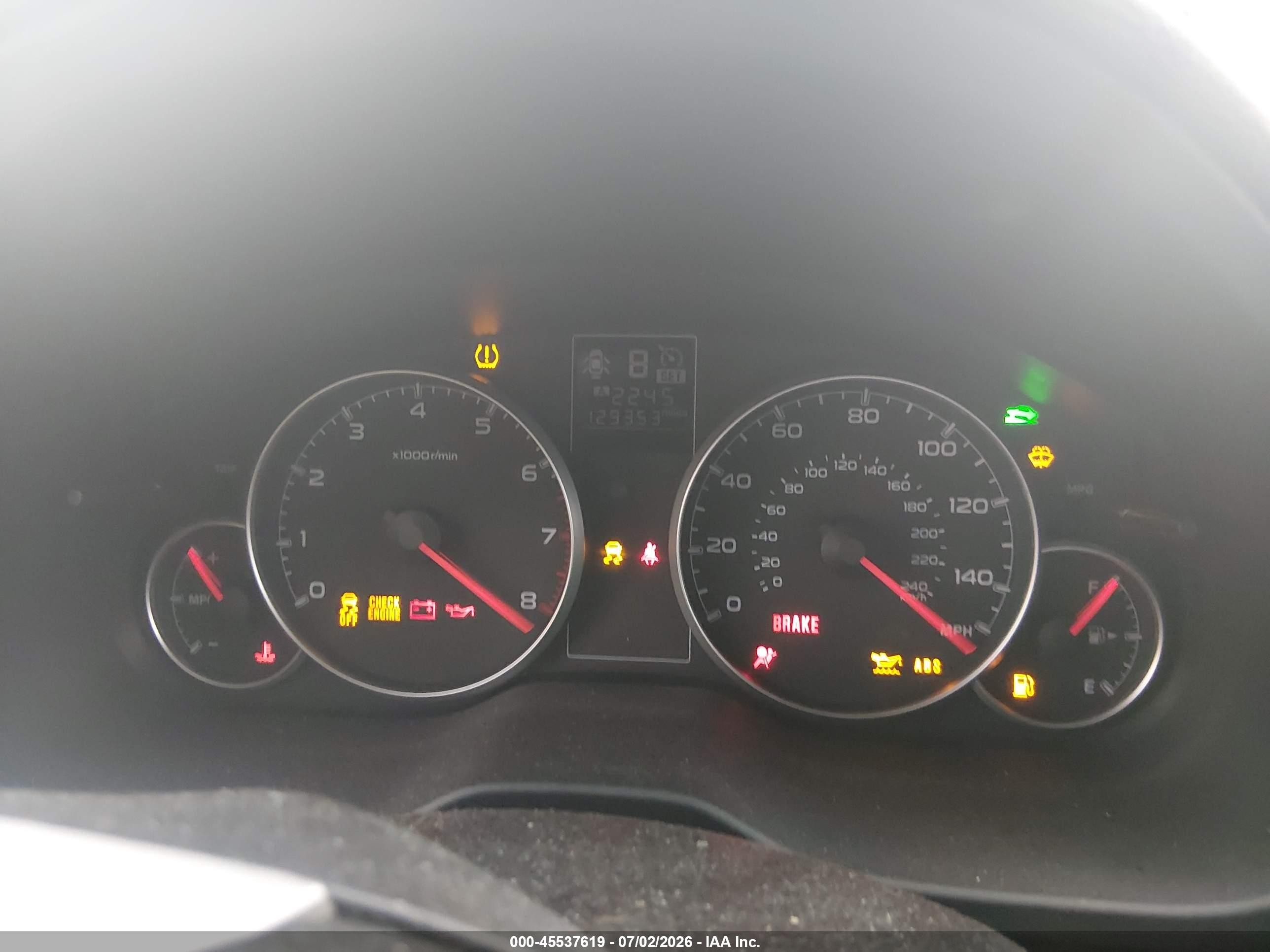 2014 Subaru Outback 2.5i Premium Blue vin: 4S4BRCCC1E1266176