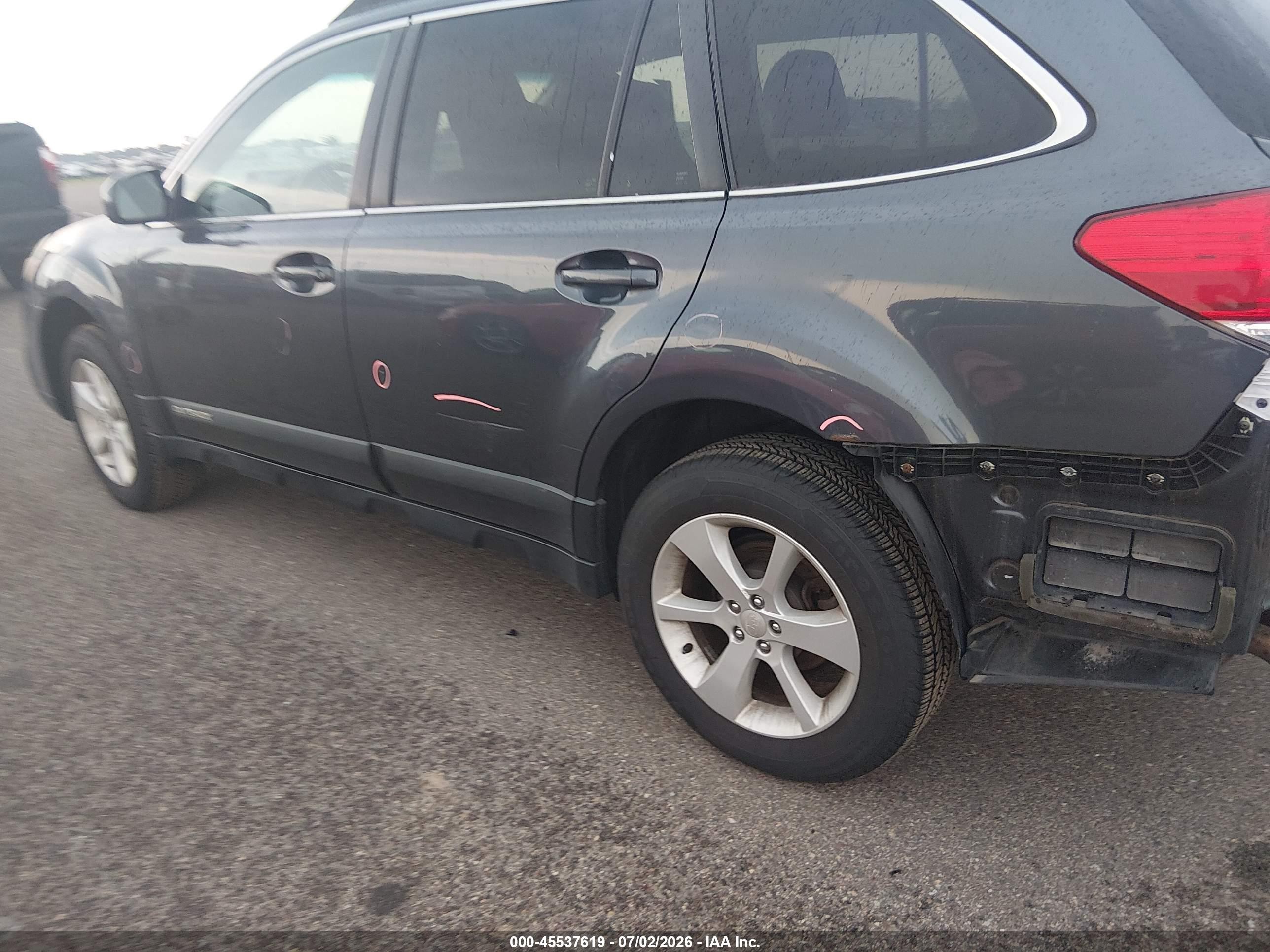 2014 Subaru Outback 2.5i Premium Blue vin: 4S4BRCCC1E1266176