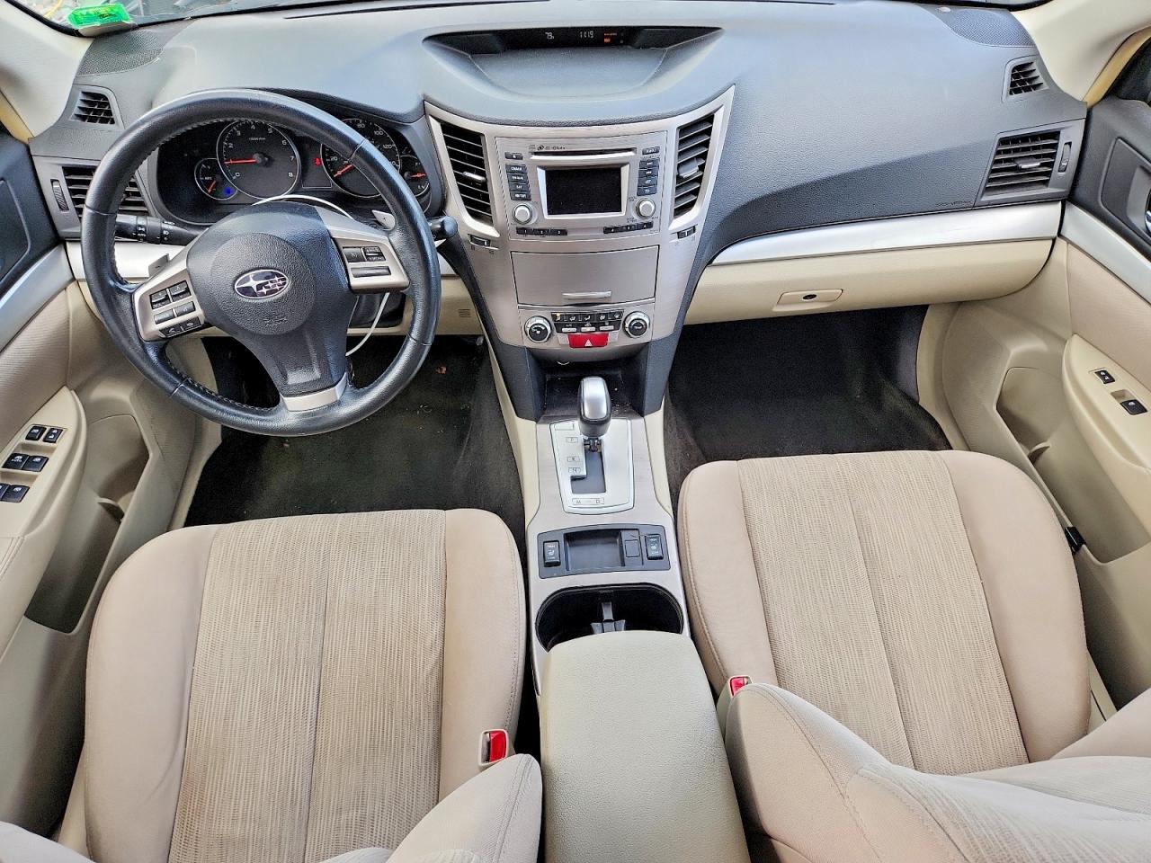2014 Subaru Outback 2.5i Premium Green vin: 4S4BRCCC1E3246675