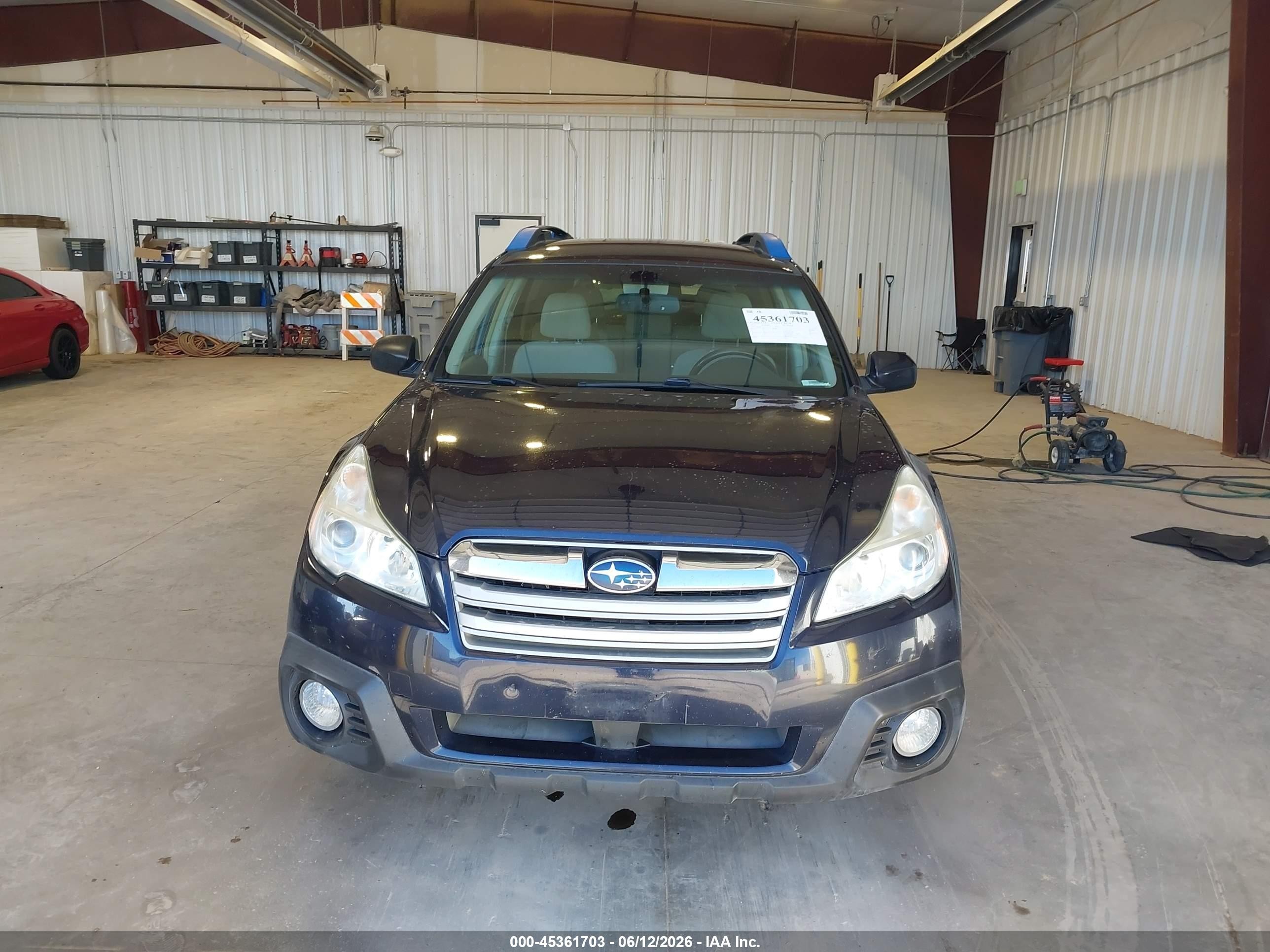 2014 Subaru Outback 2.5i Premium Blue vin: 4S4BRCCC1E3254176