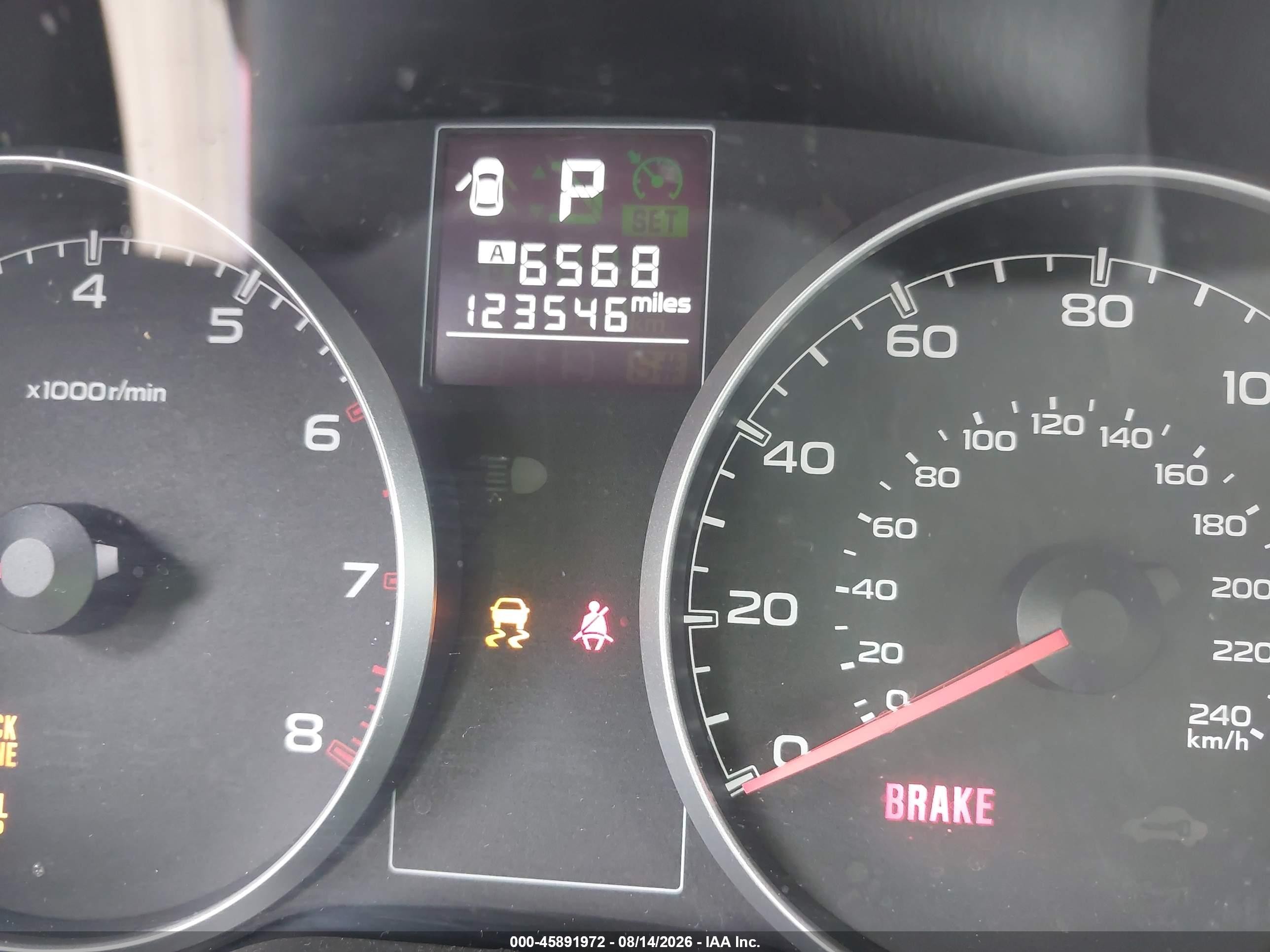 2014 Subaru Outback 2.5i Premium Red vin: 4S4BRCCC1E3259412