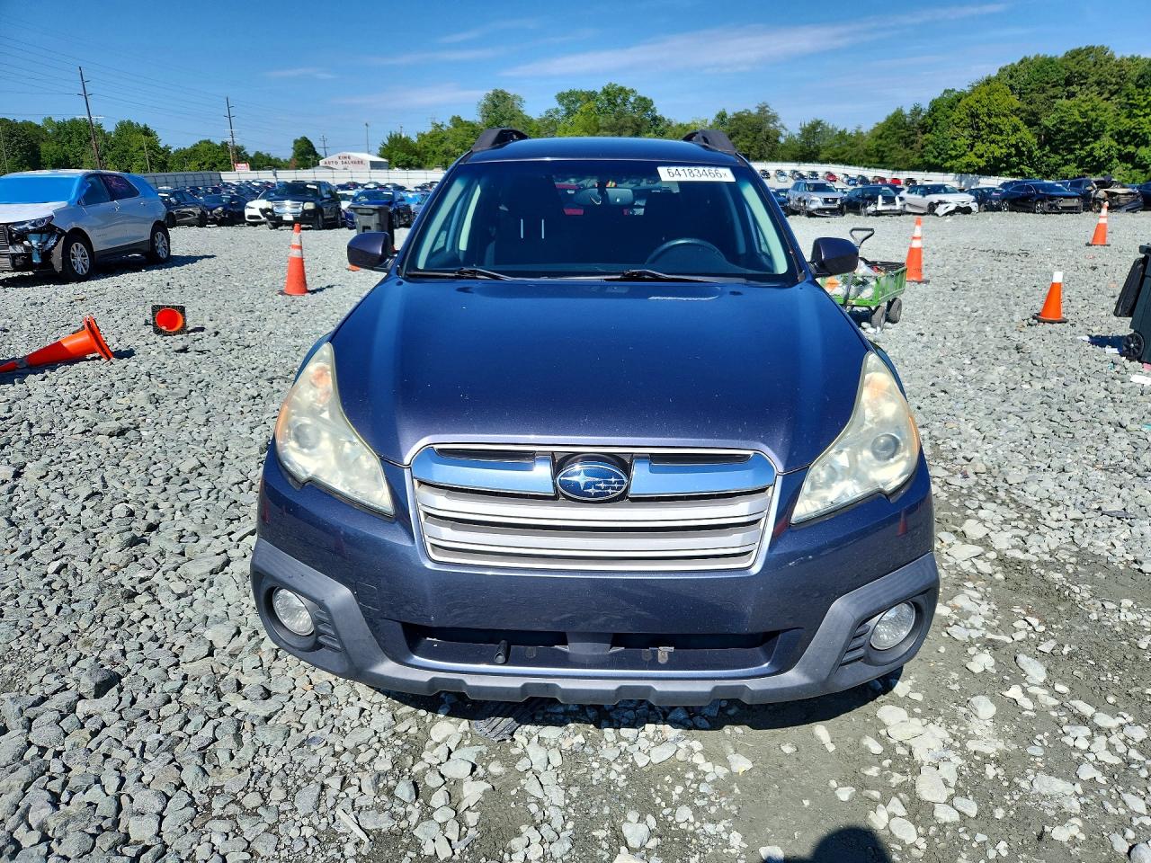 2014 Subaru Outback 2.5i Premium Серый vin: 4S4BRCCC1E3327725