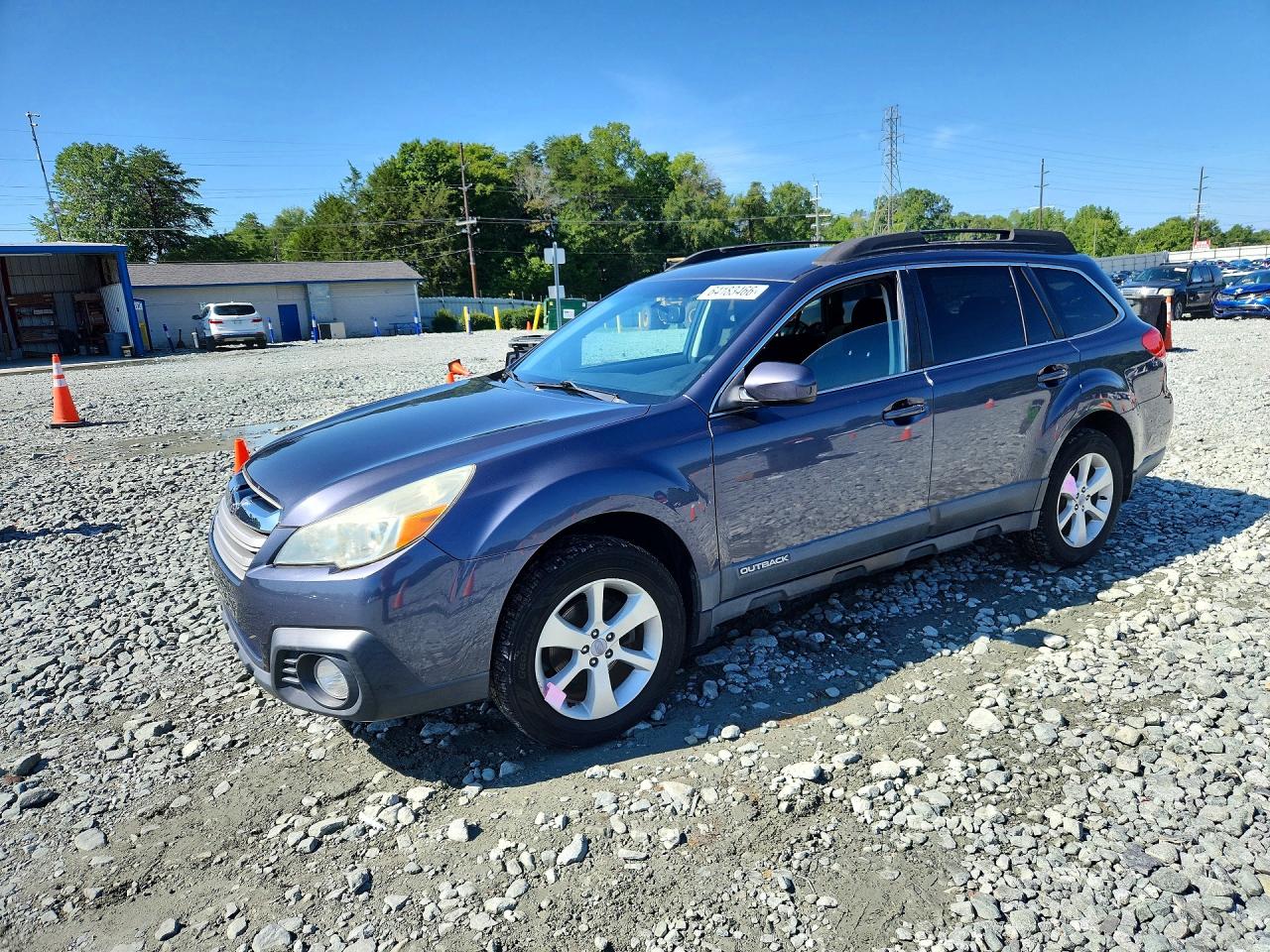 2014 Subaru Outback 2.5i Premium Gray vin: 4S4BRCCC1E3327725