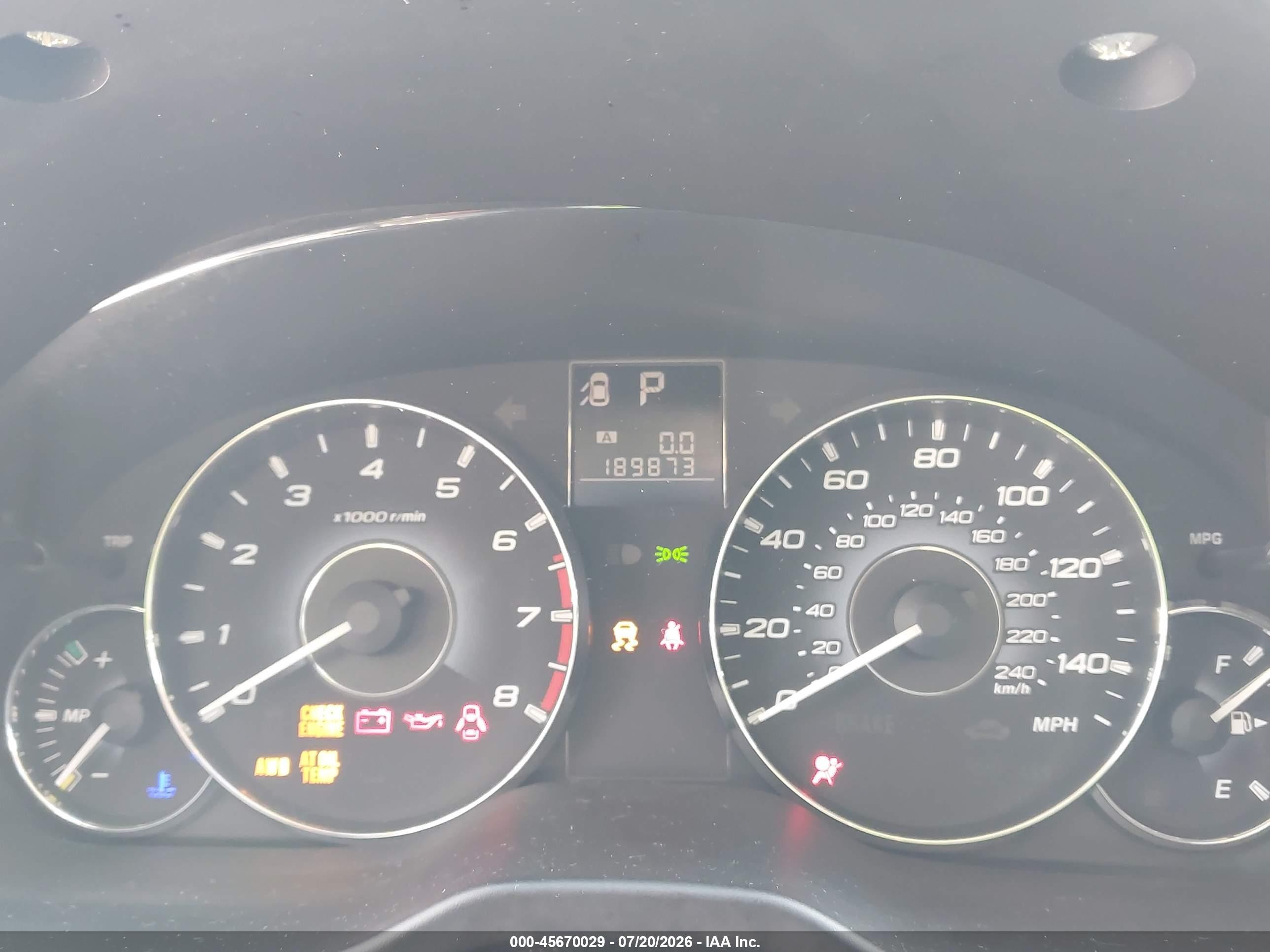 2010 Subaru Outback 2.5i Premium White vin: 4S4BRCCC2A3350456