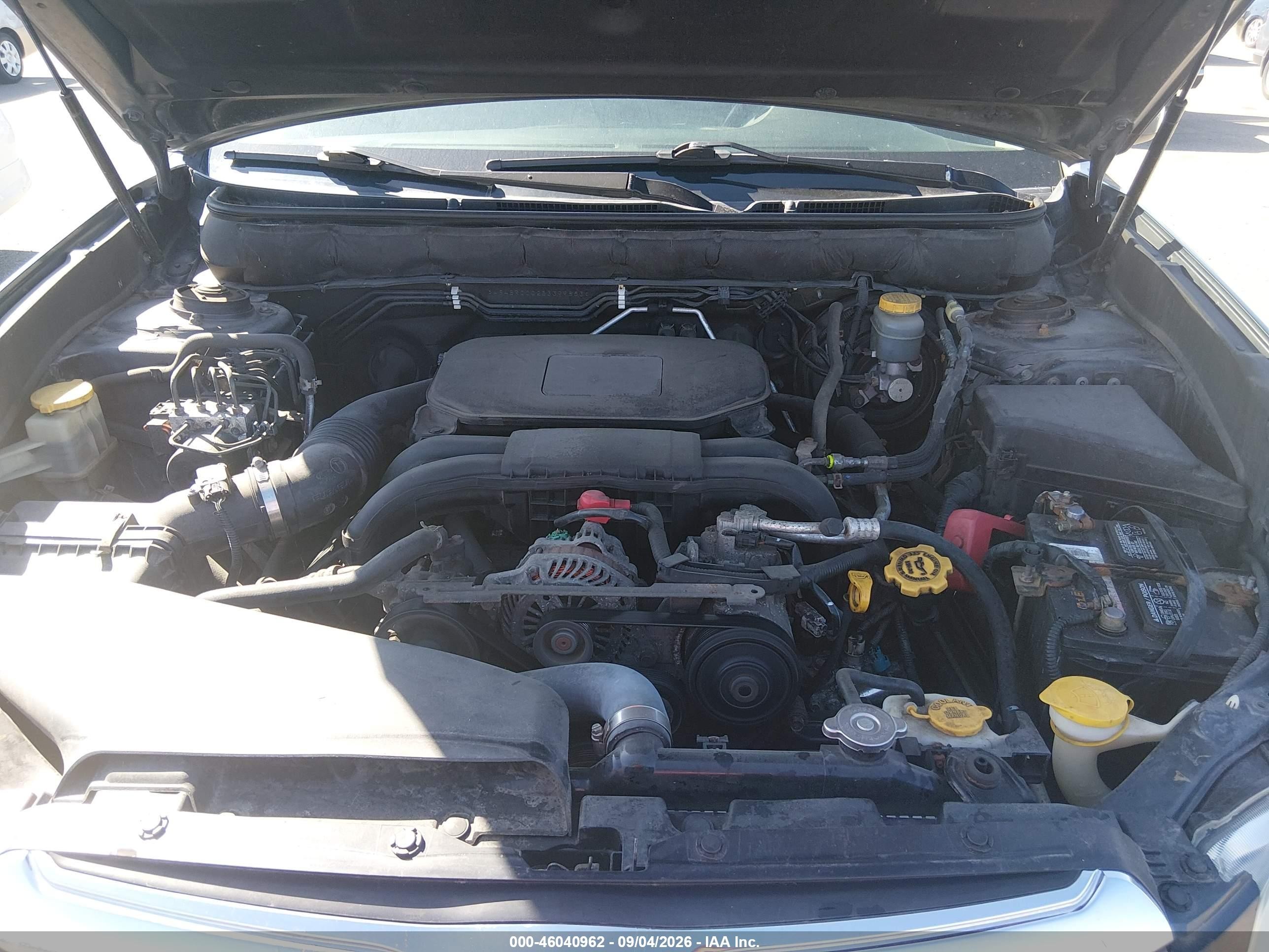 2011 Subaru Outback 2.5i Premium Серый vin: 4S4BRCCC2B3399853