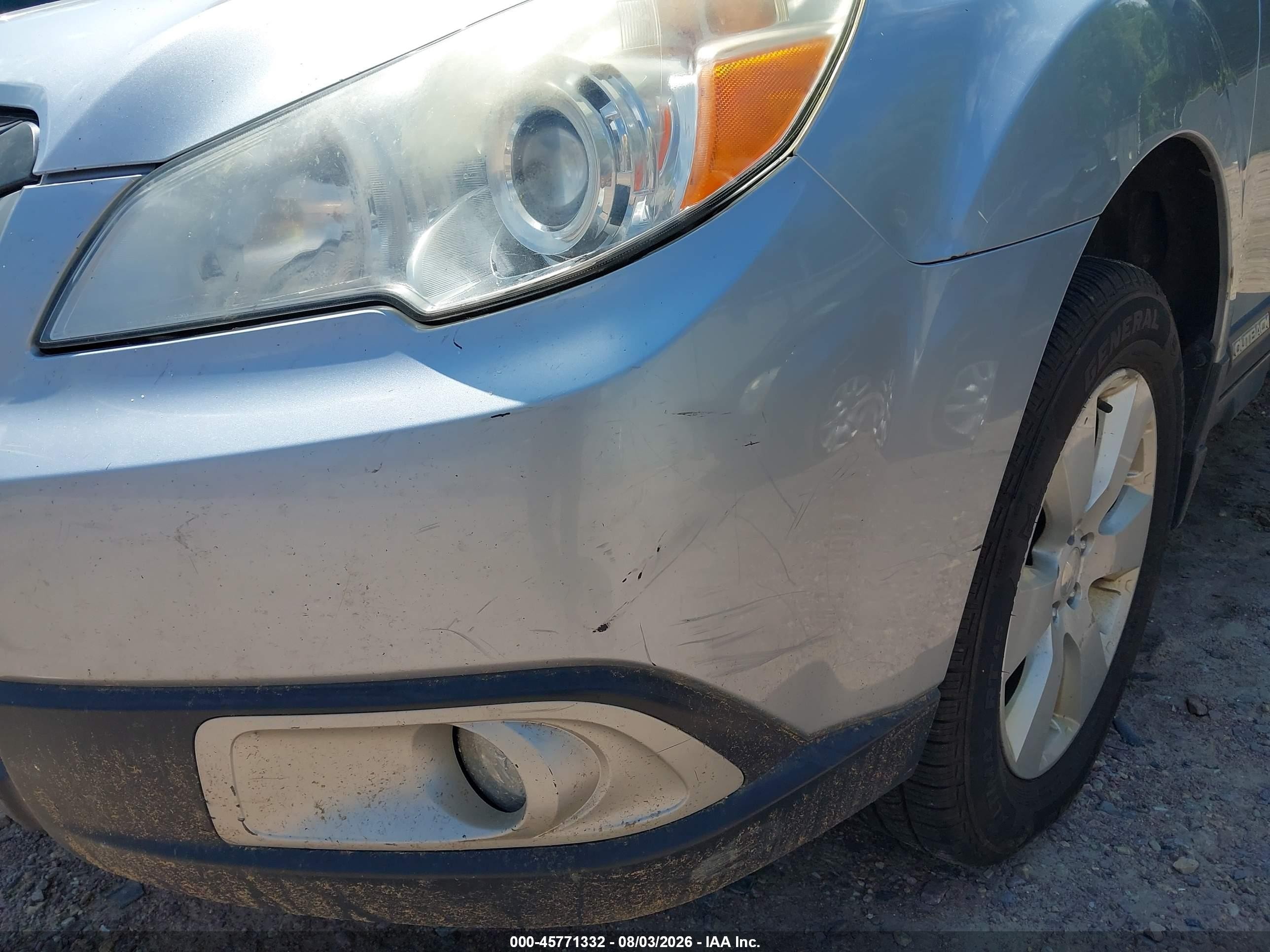 2012 Subaru Outback 2.5i Premium Silver vin: 4S4BRCCC2C3221698