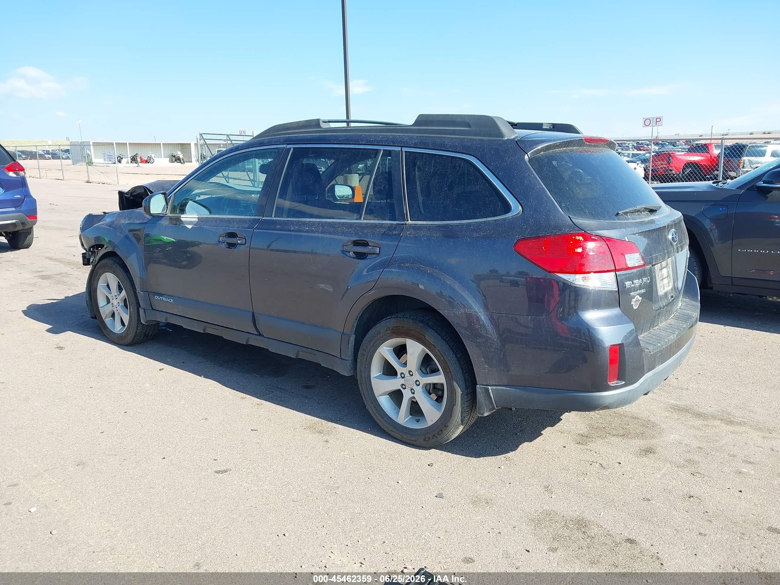 2013 Subaru Outback 2.5i Premium Gray vin: 4S4BRCCC2D1293160