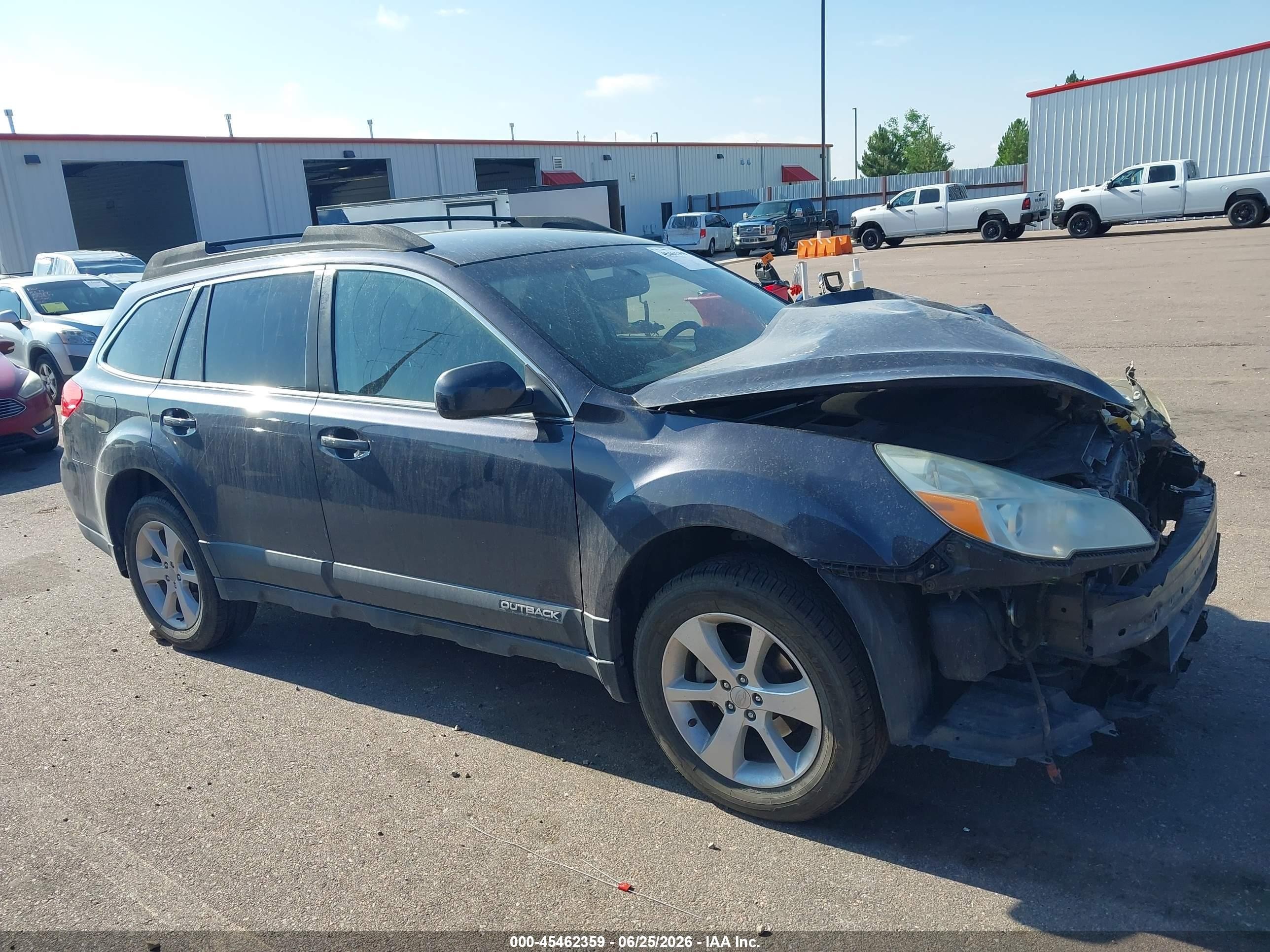 2013 Subaru Outback 2.5i Premium Gray vin: 4S4BRCCC2D1293160