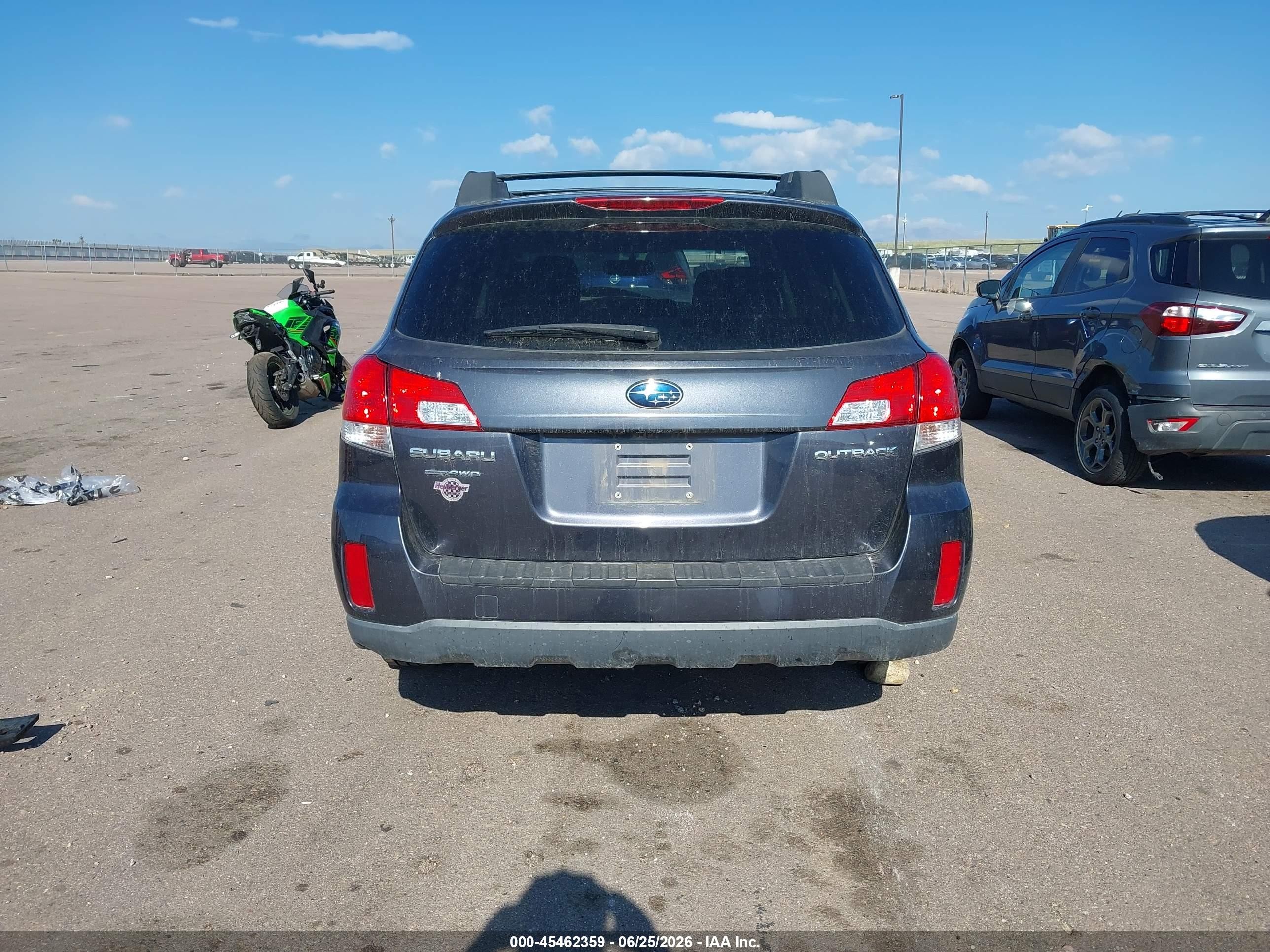 2013 Subaru Outback 2.5i Premium Gray vin: 4S4BRCCC2D1293160
