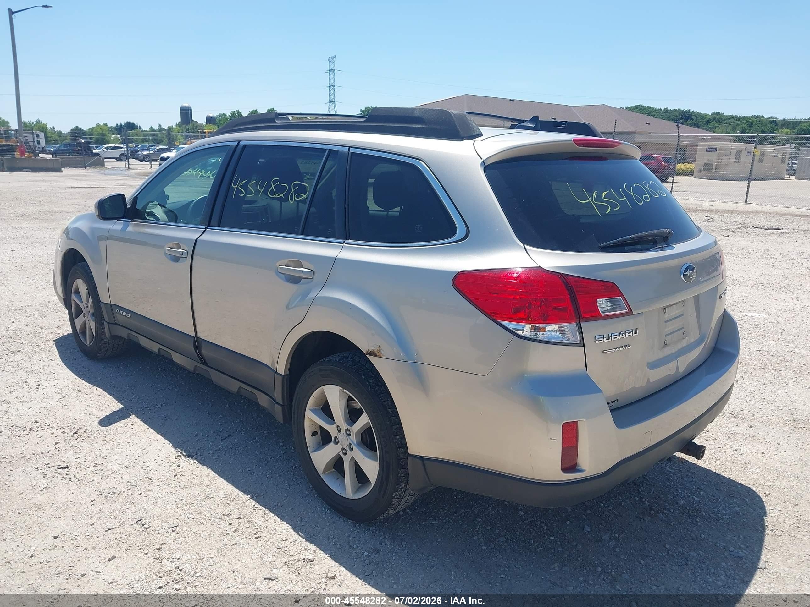 2014 Subaru Outback 2.5i Premium Champagne vin: 4S4BRCCC2E3265722