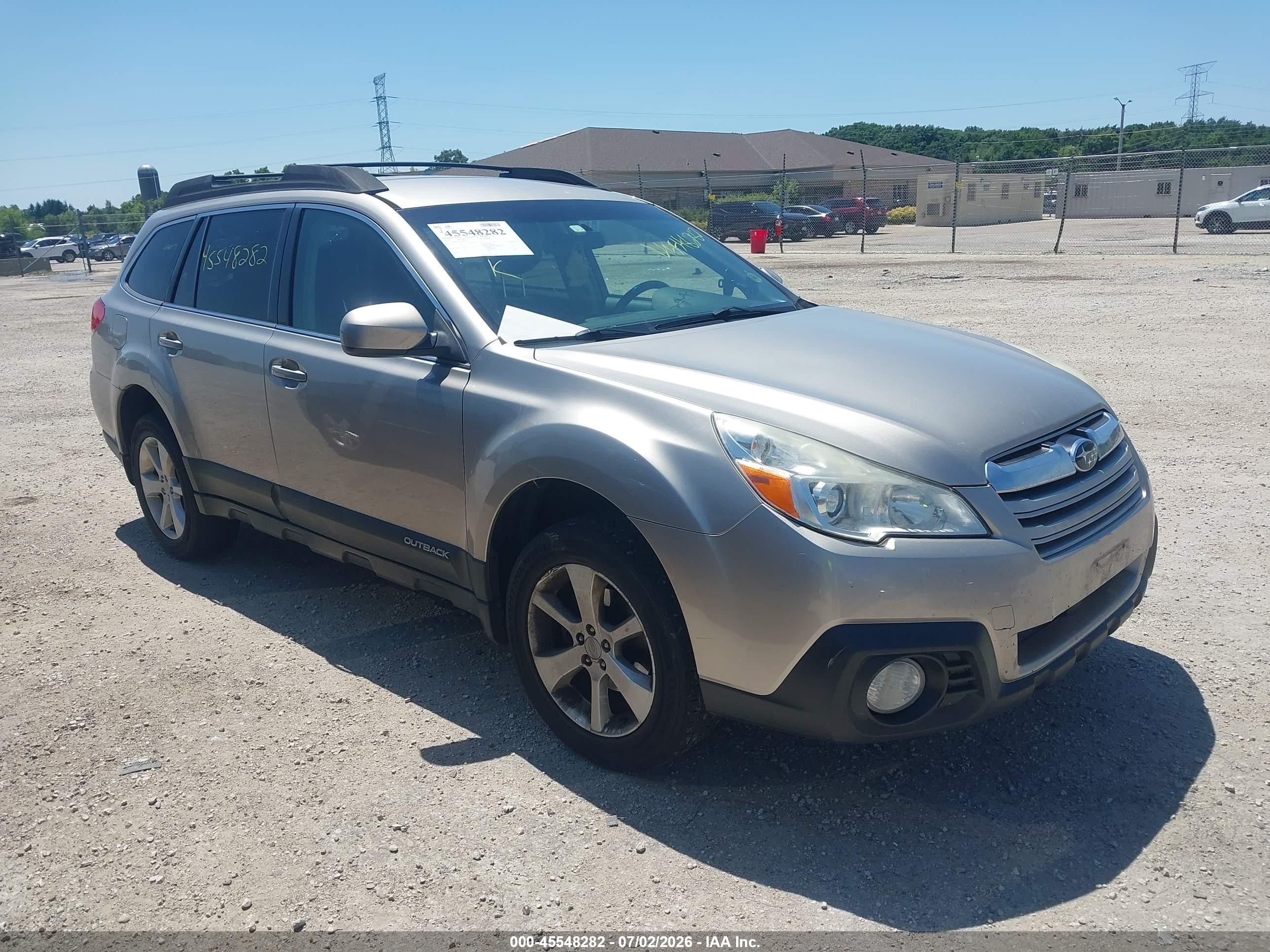 2014 Subaru Outback 2.5i Premium Champagne vin: 4S4BRCCC2E3265722