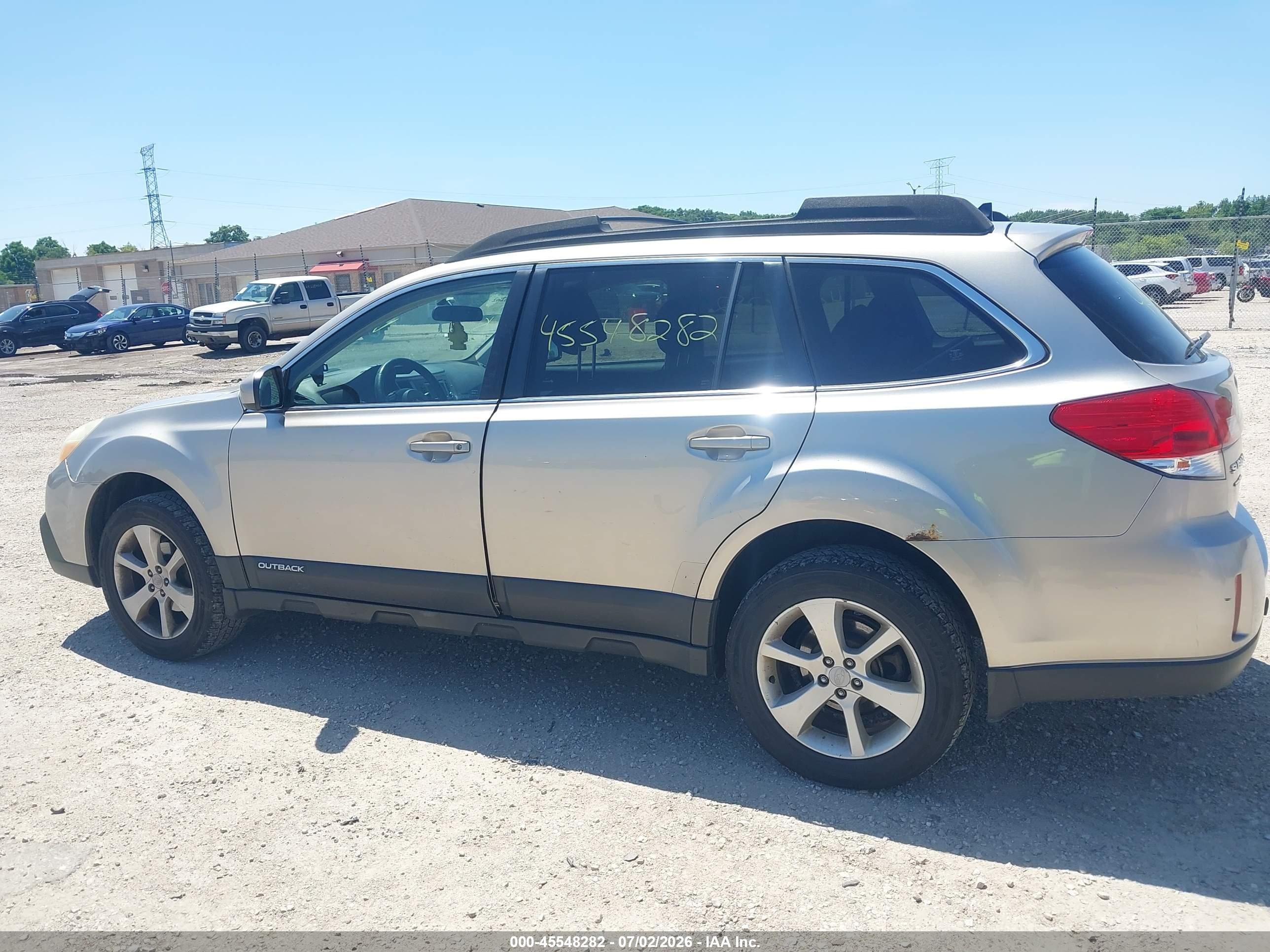2014 Subaru Outback 2.5i Premium Champagne vin: 4S4BRCCC2E3265722