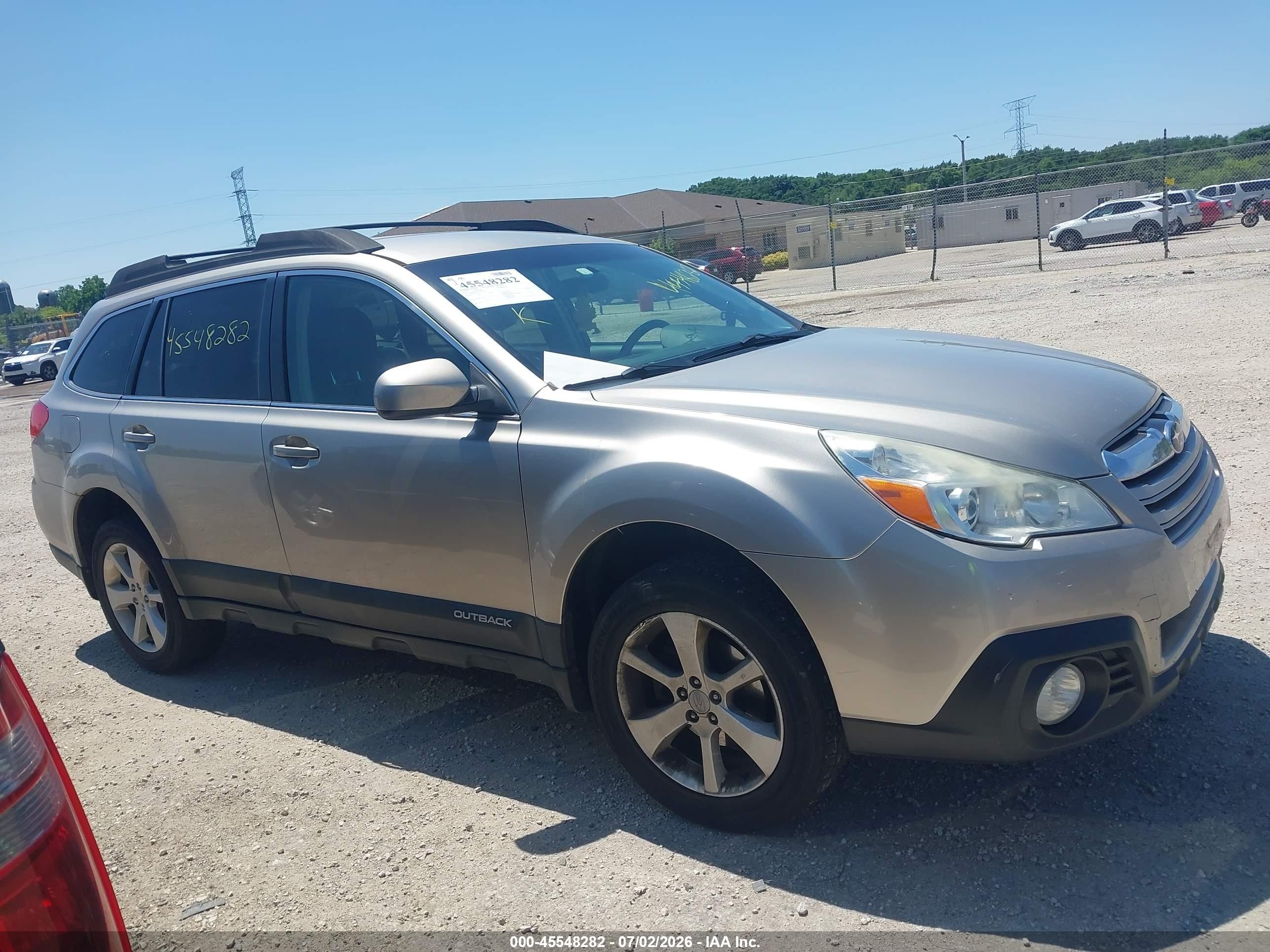 2014 Subaru Outback 2.5i Premium Champagne vin: 4S4BRCCC2E3265722