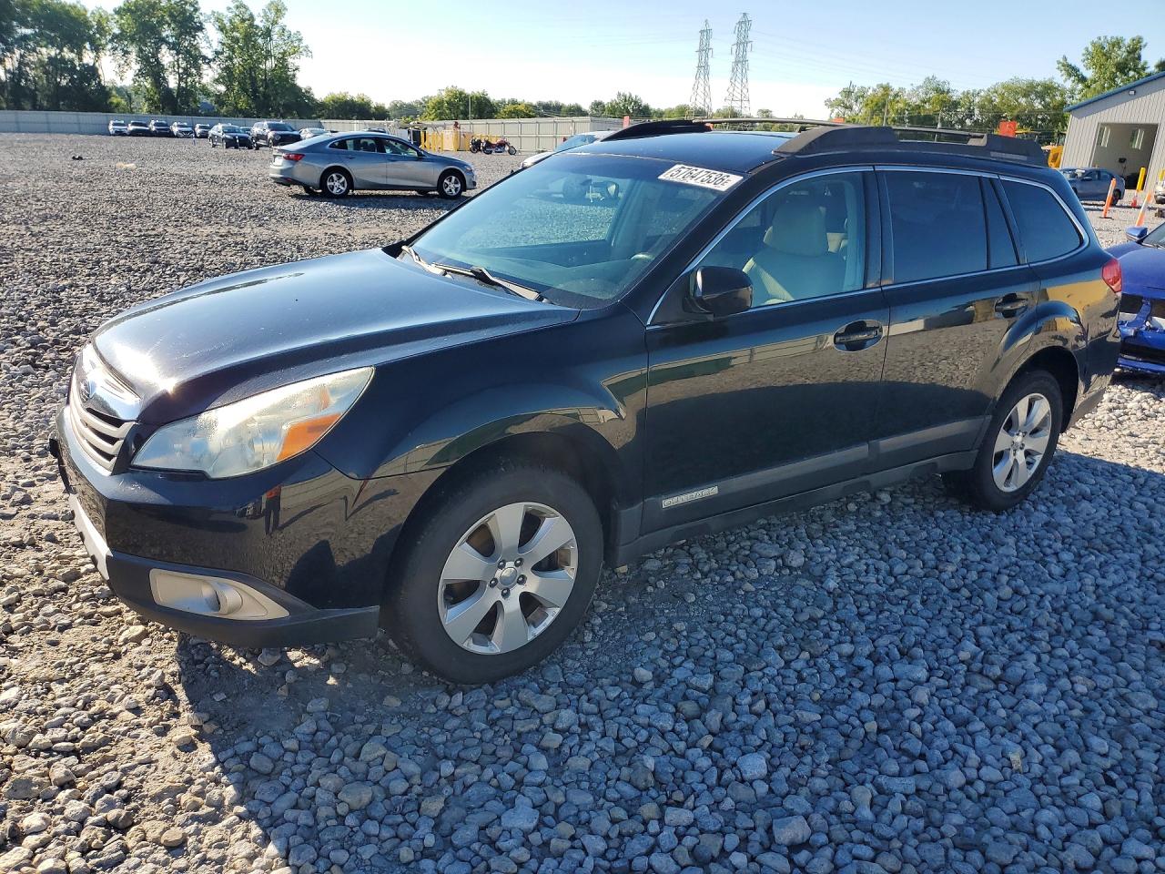 2011 Subaru Outback 2.5i Premium Black vin: 4S4BRCCC3B3369387