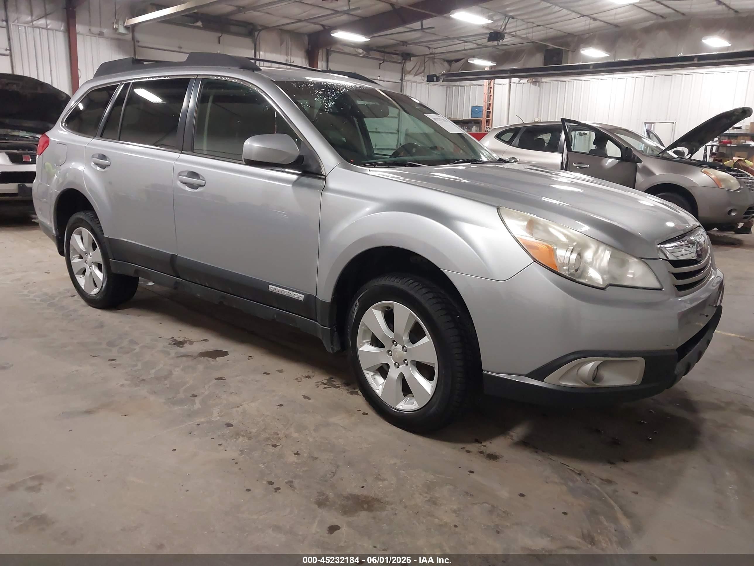 2012 Subaru Outback 2.5i Premium Light Blue vin: 4S4BRCCC3C3217014