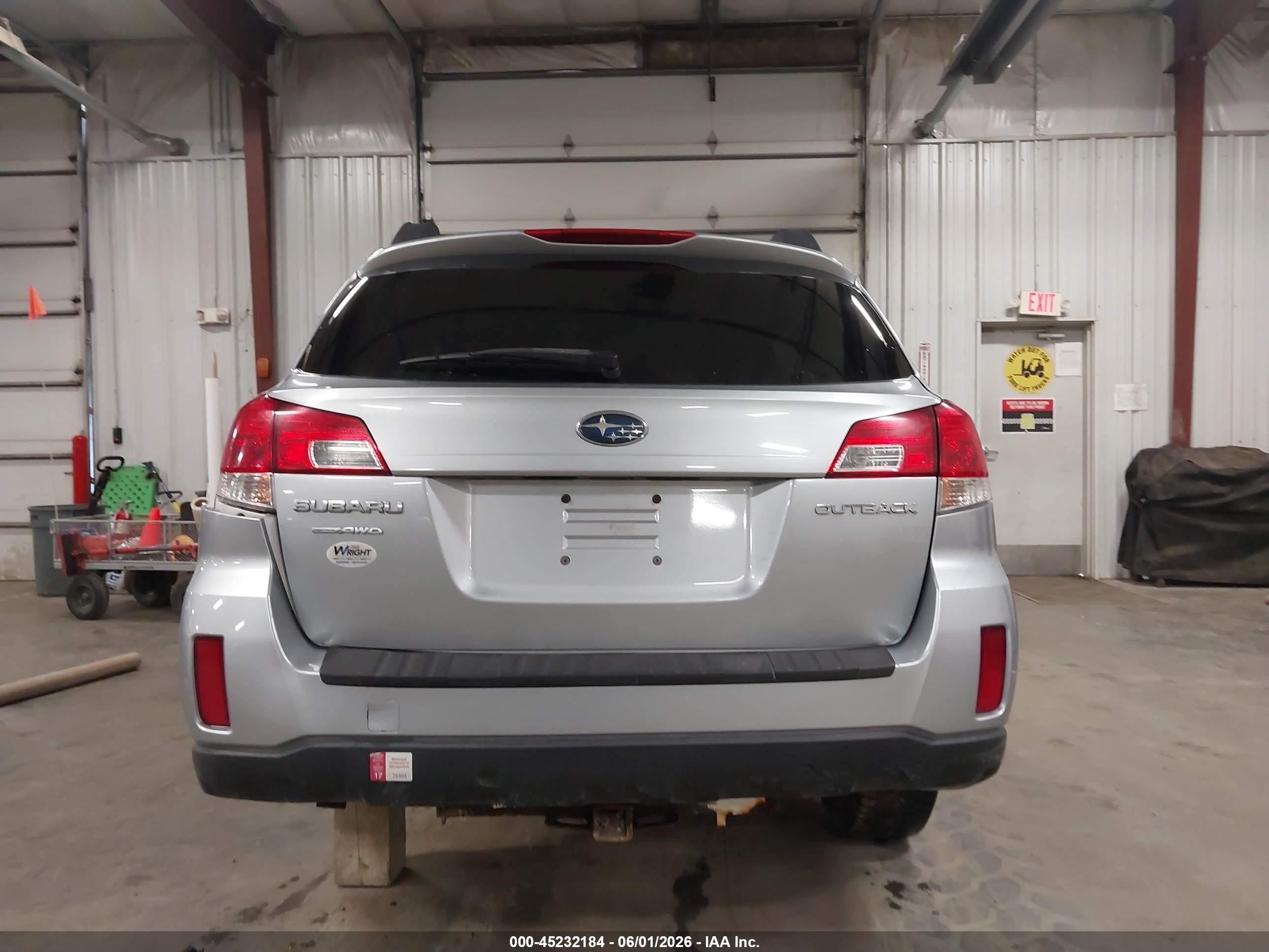 2012 Subaru Outback 2.5i Premium Light Blue vin: 4S4BRCCC3C3217014