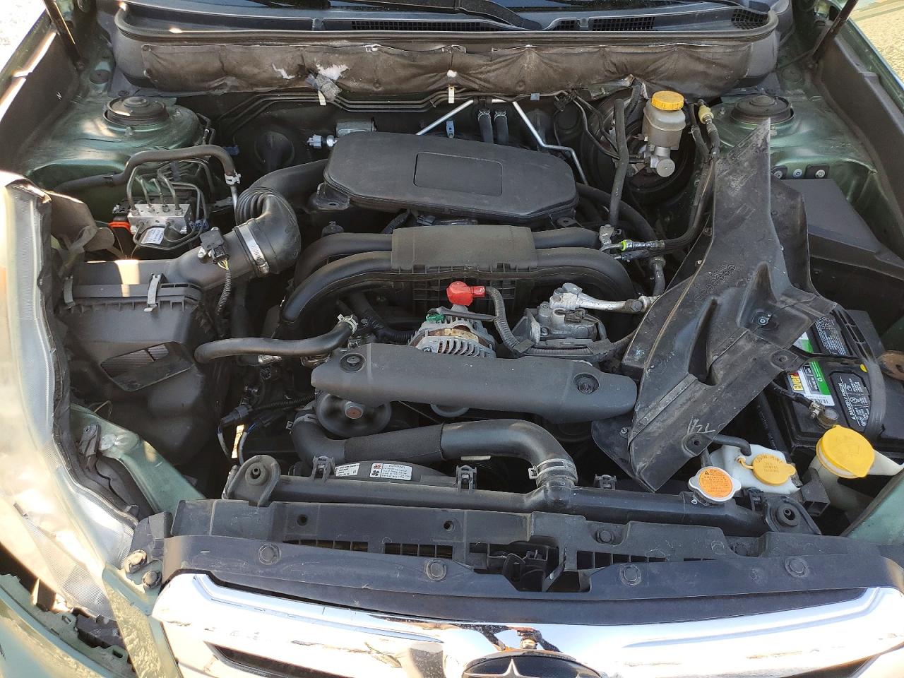 2012 Subaru Outback 2.5i Premium Green vin: 4S4BRCCC3C3241345