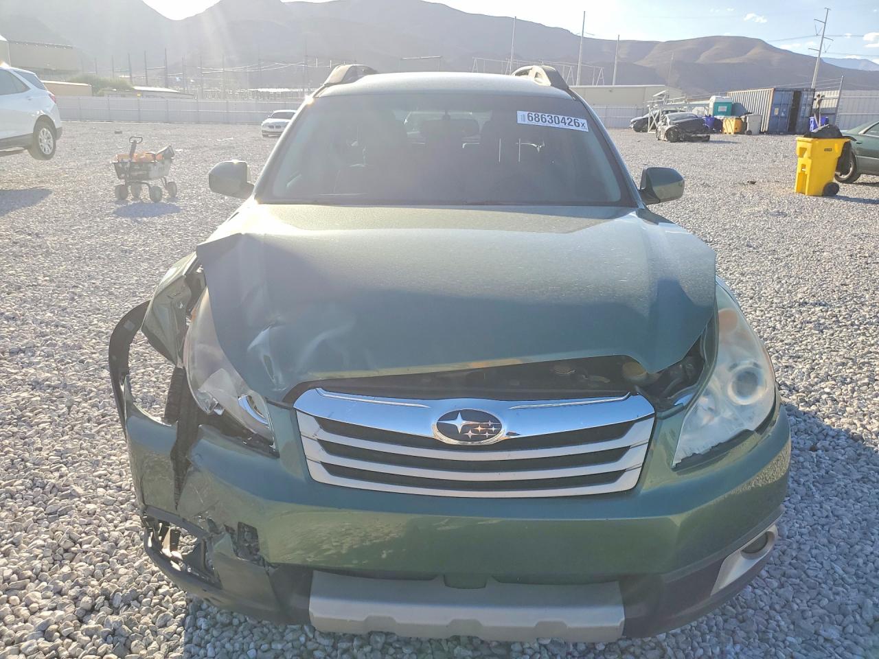 2012 Subaru Outback 2.5i Premium Green vin: 4S4BRCCC3C3241345