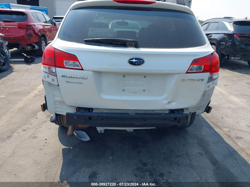 2012 Subaru Outback 2.5i Premium White vin: 4S4BRCCC3C3283224
