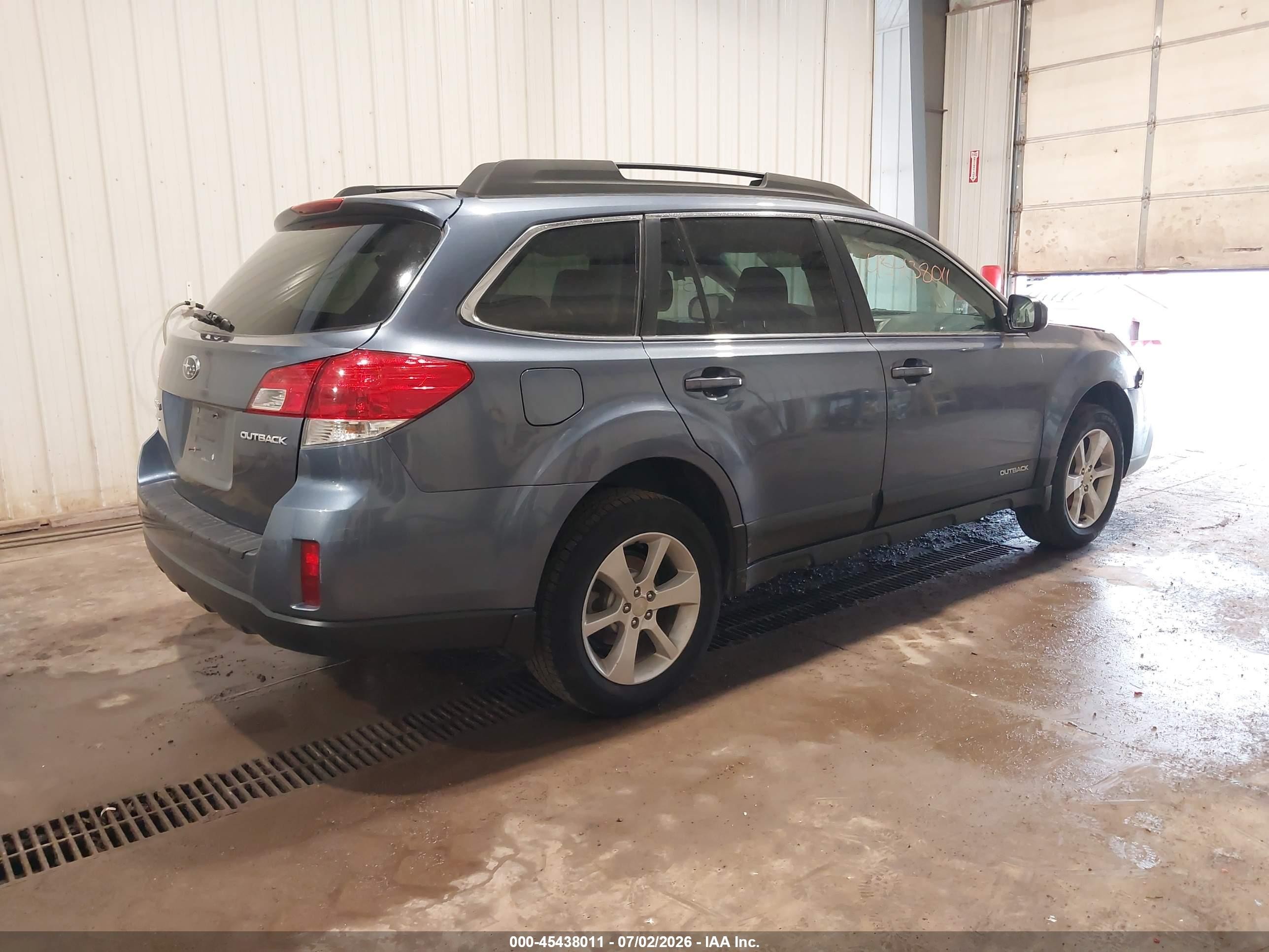 2013 Subaru Outback 2.5i Premium Blue vin: 4S4BRCCC3D1253895