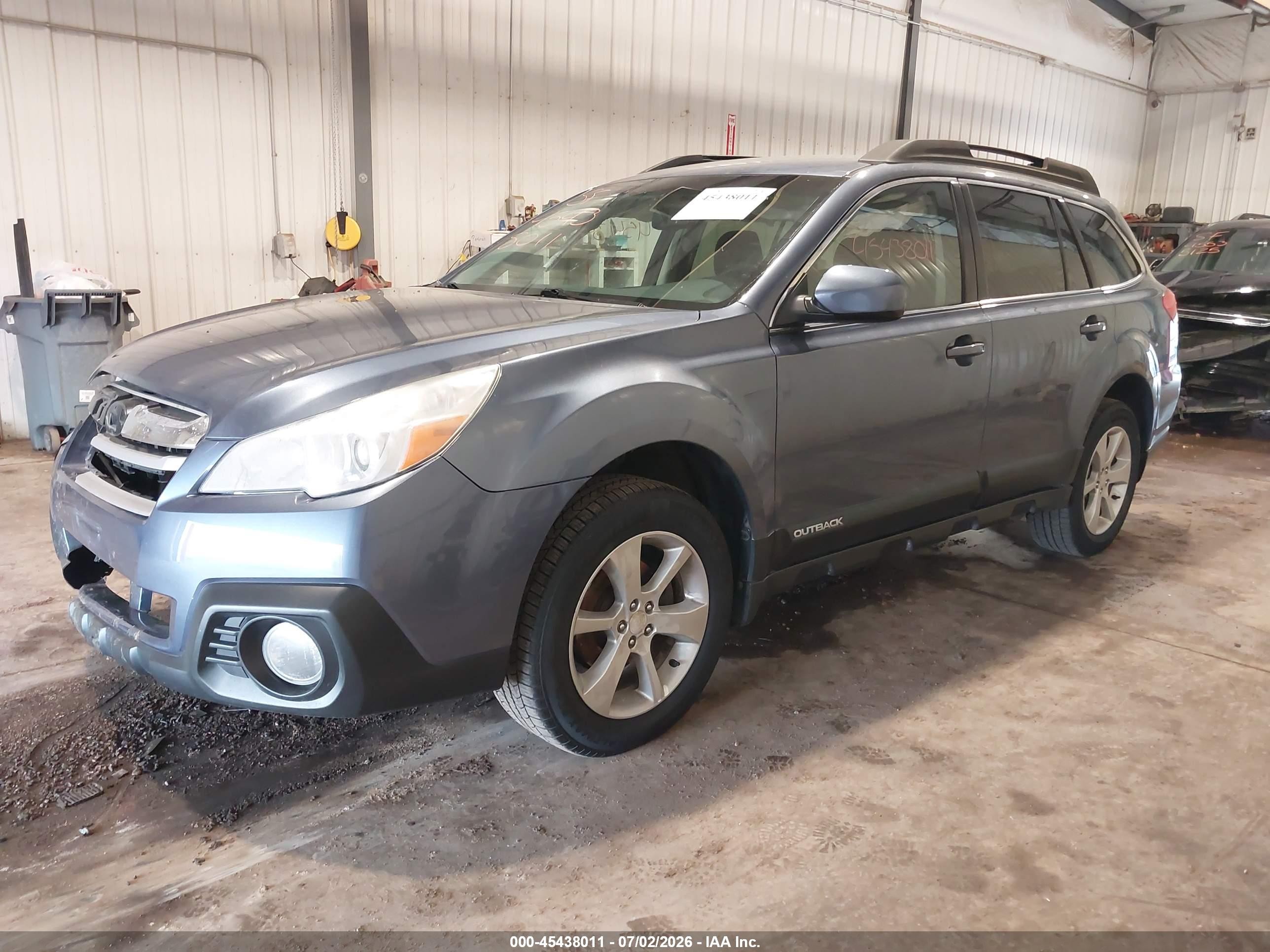 2013 Subaru Outback 2.5i Premium Blue vin: 4S4BRCCC3D1253895