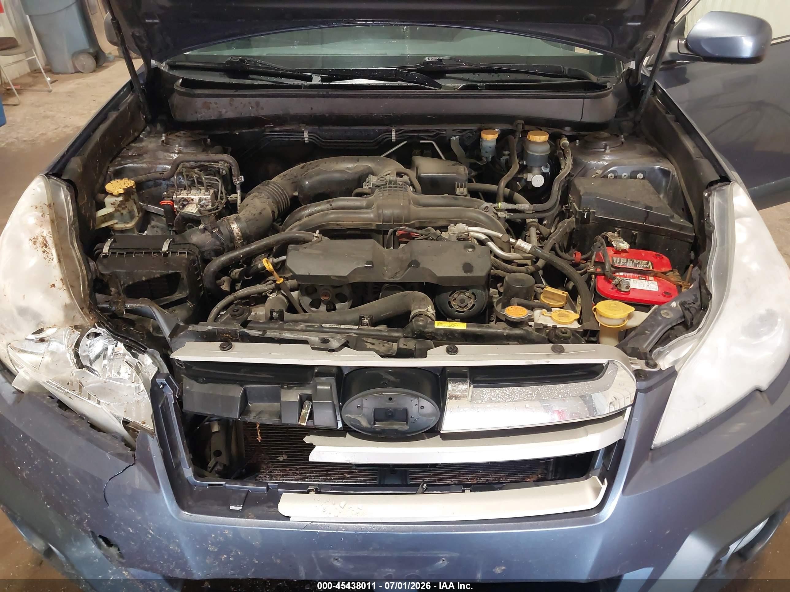 2013 Subaru Outback 2.5i Premium Blue vin: 4S4BRCCC3D1253895