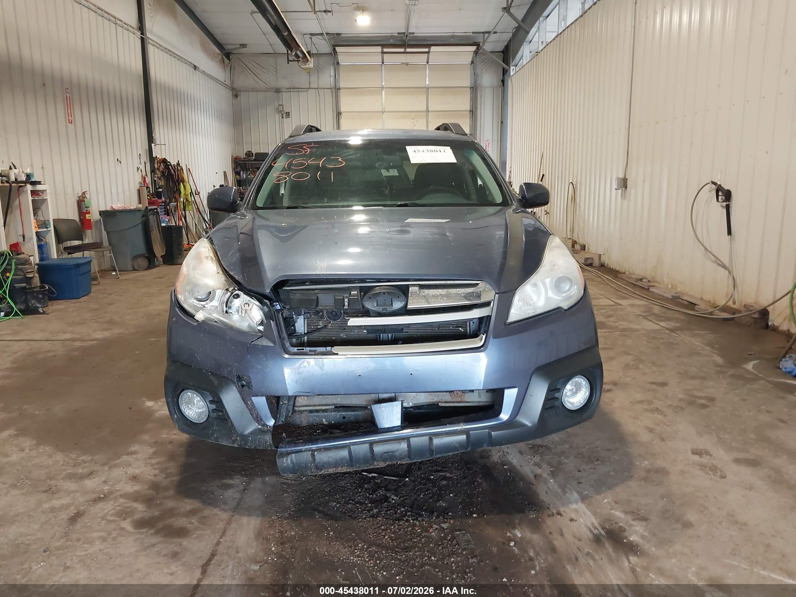 2013 Subaru Outback 2.5i Premium Blue vin: 4S4BRCCC3D1253895