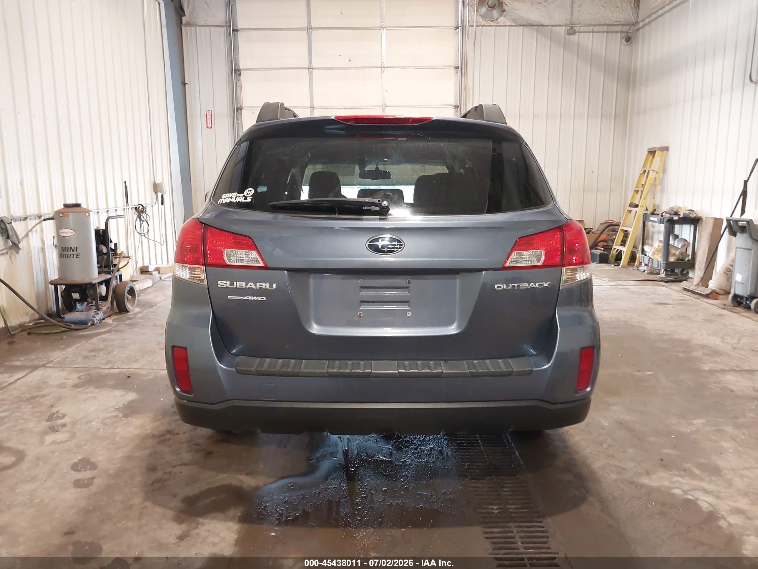 2013 Subaru Outback 2.5i Premium Blue vin: 4S4BRCCC3D1253895