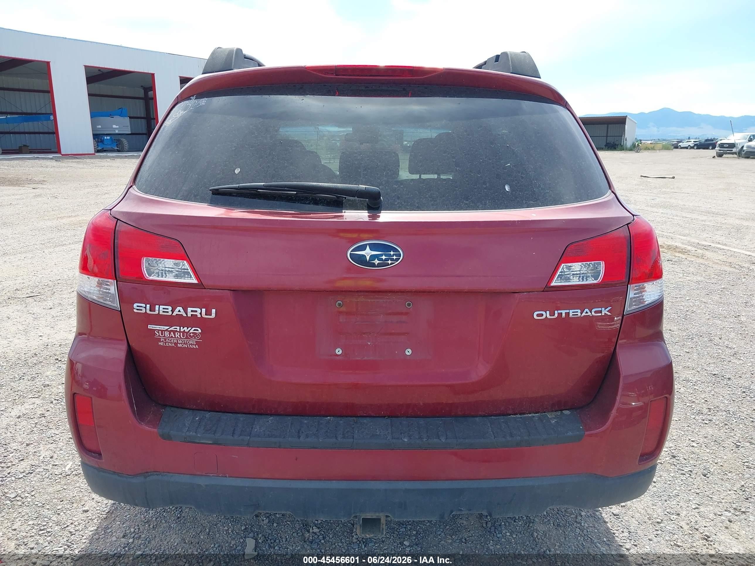 2013 Subaru Outback 2.5i Premium Red vin: 4S4BRCCC3D3265839