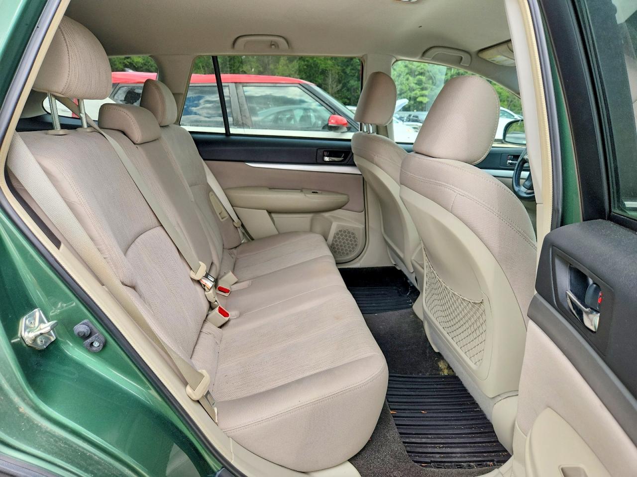 2014 Subaru Outback 2.5i Premium Green vin: 4S4BRCCC3E3257578