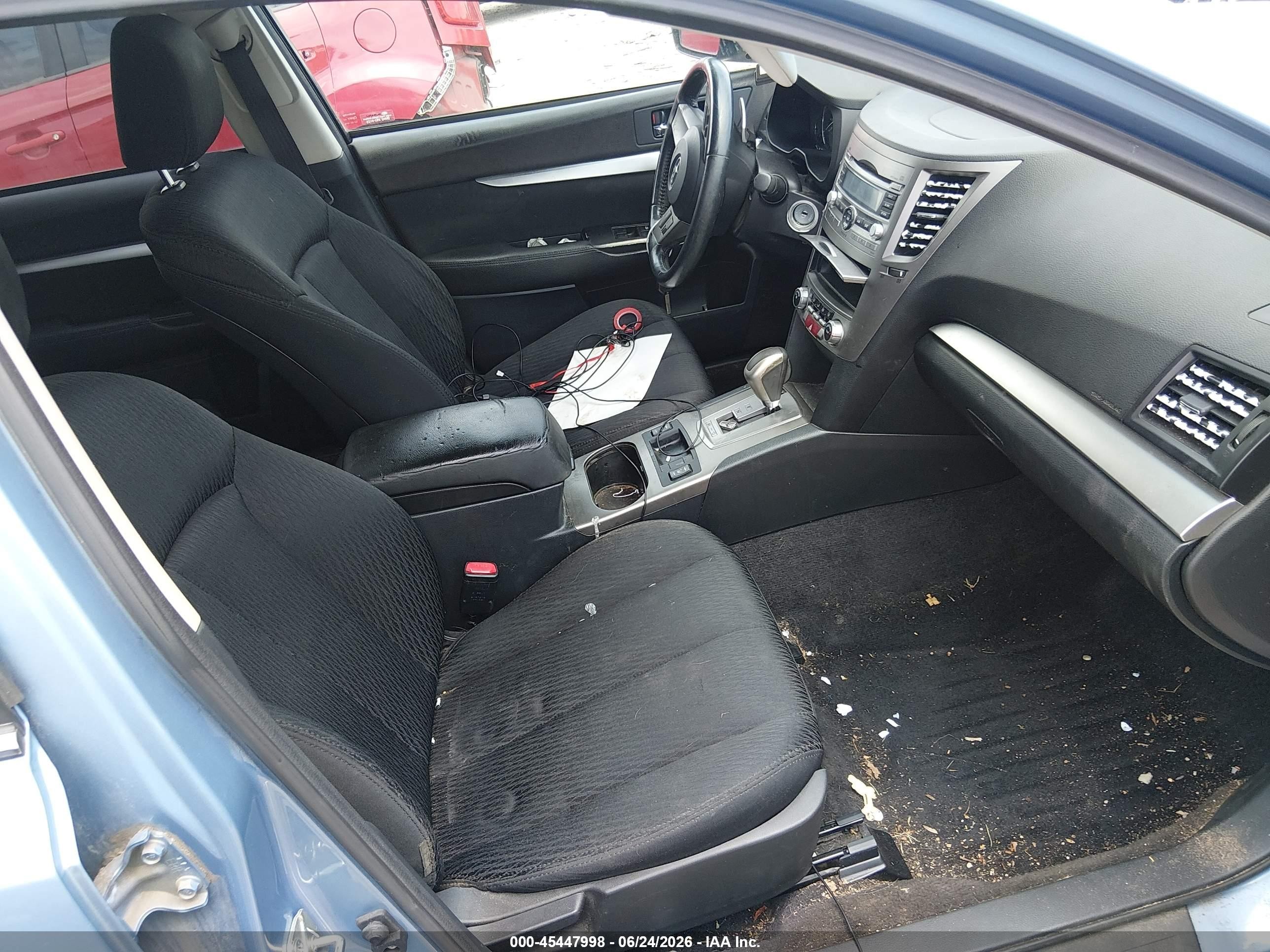 2010 Subaru Outback 2.5i Premium Light Blue vin: 4S4BRCCC4A3350099