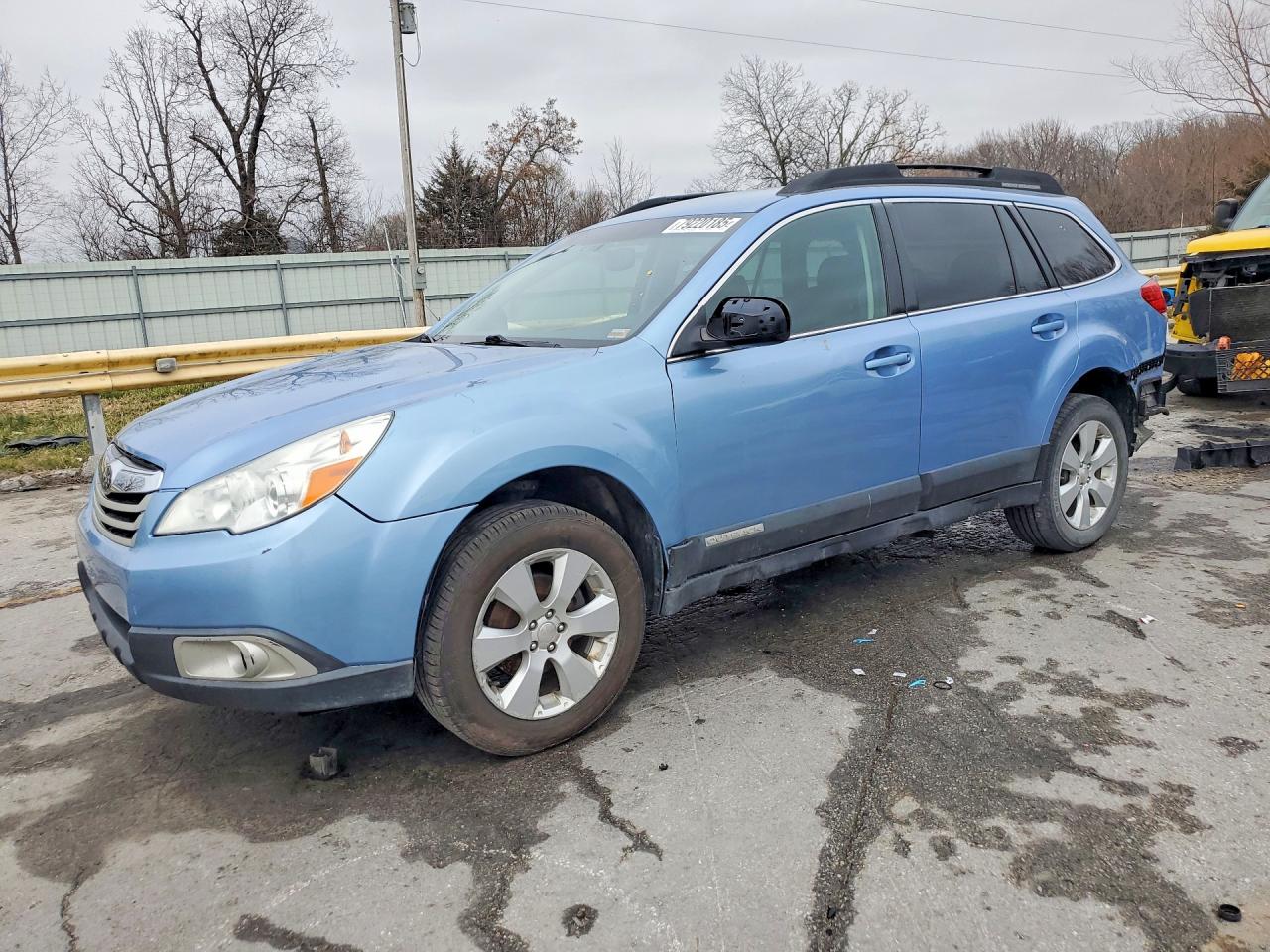 2011 Subaru Outback 2.5i Premium Blue vin: 4S4BRCCC4B3339105