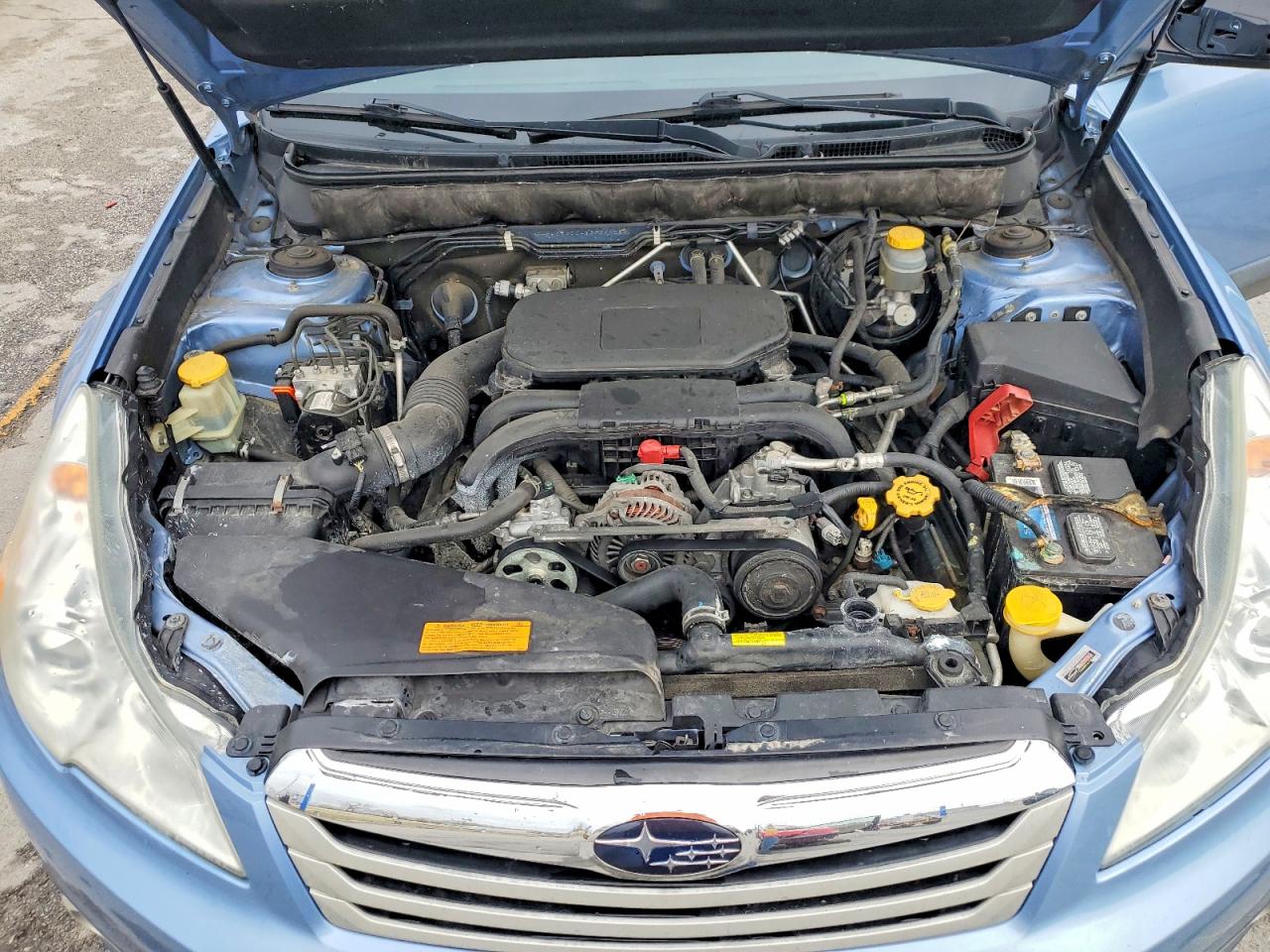 2011 Subaru Outback 2.5i Premium Blue vin: 4S4BRCCC4B3339105