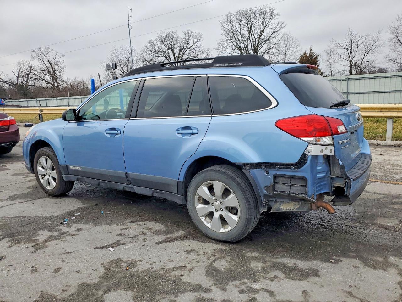 2011 Subaru Outback 2.5i Premium Blue vin: 4S4BRCCC4B3339105